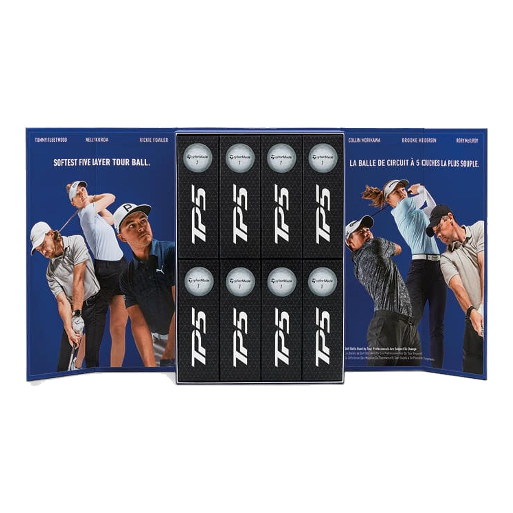 Boîte de 48 balles de golf TaylorMade TP5 3+1