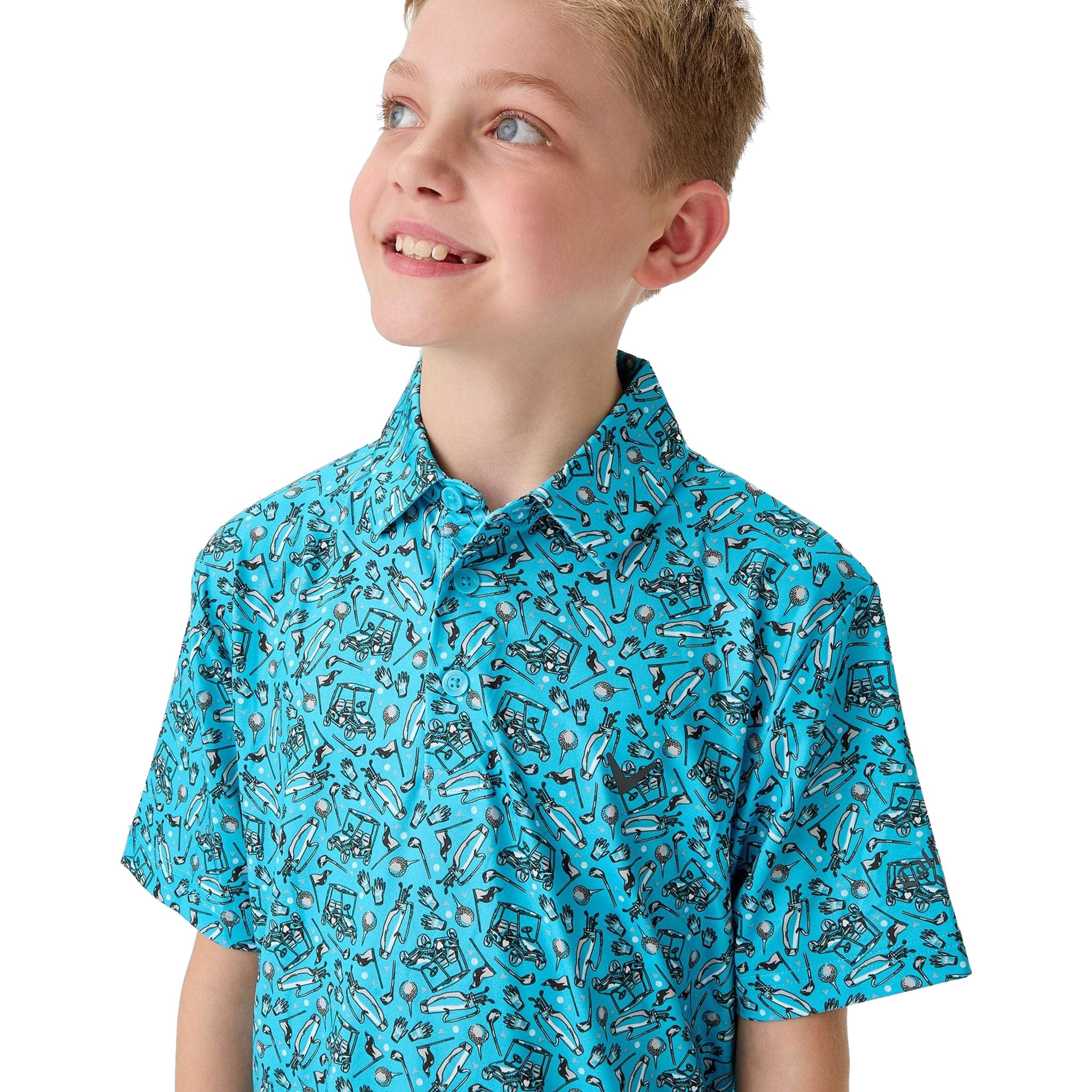 Polo de golf Callaway imprimé intégralement