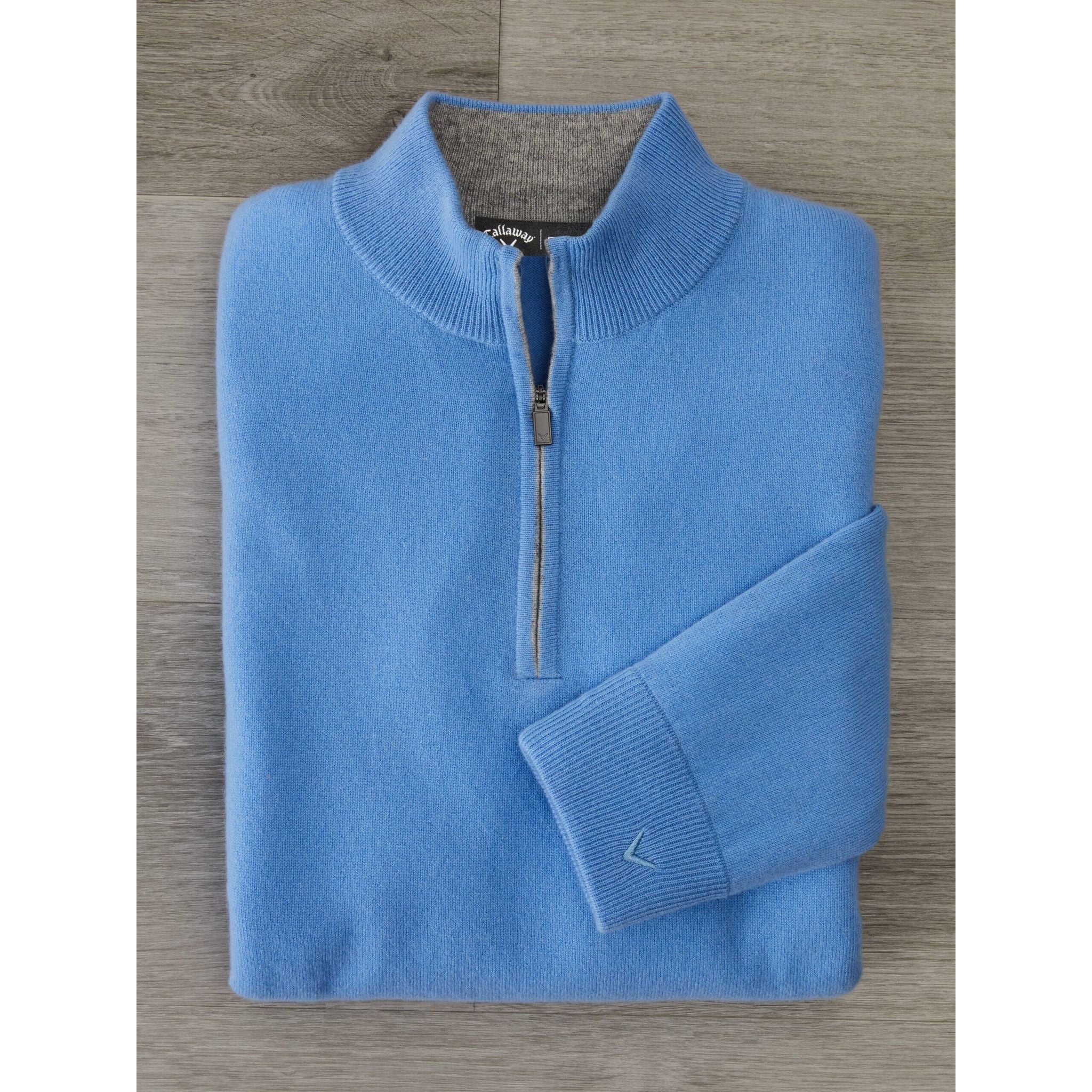 Pull Callaway Premium Luxe en cachemire à col en V pour homme