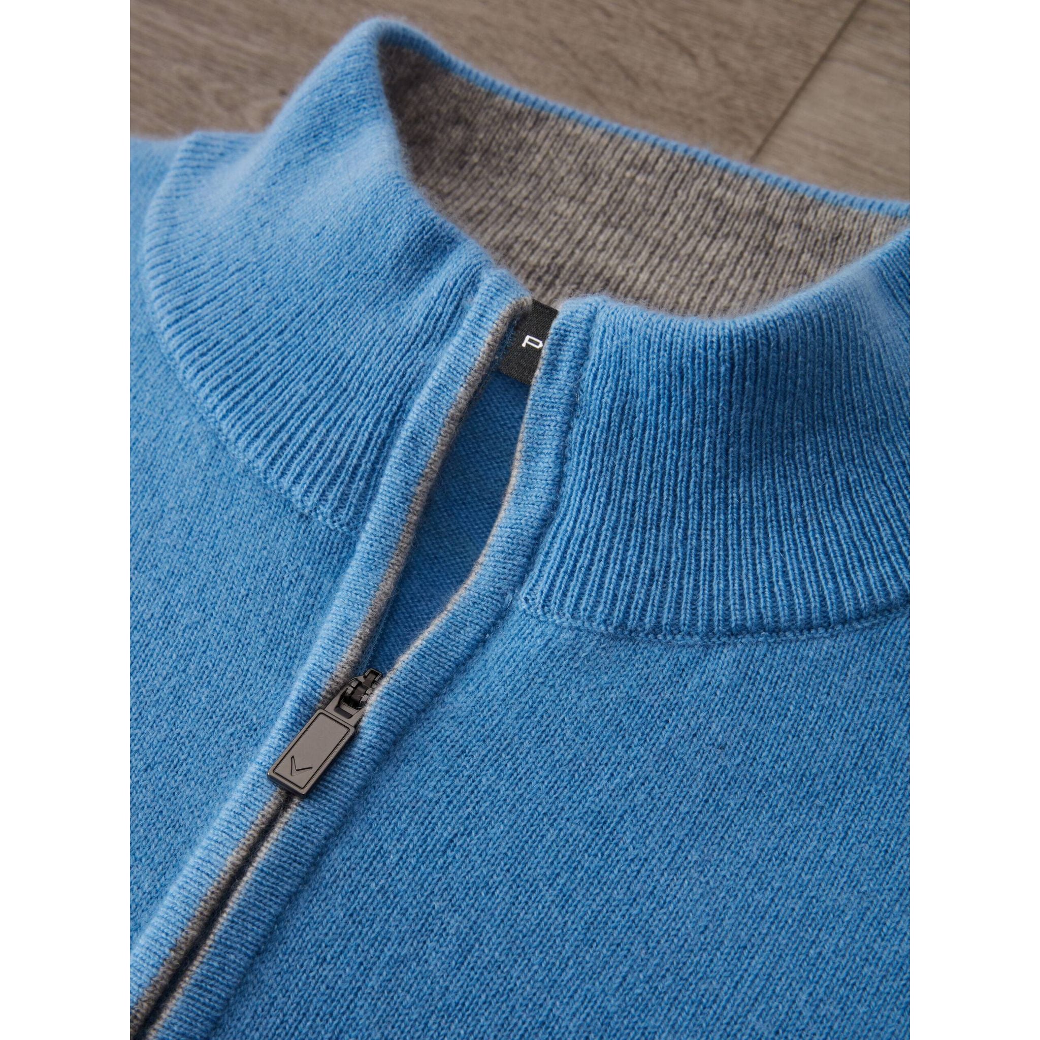 Pull Callaway Premium Luxe en cachemire à col en V pour homme
