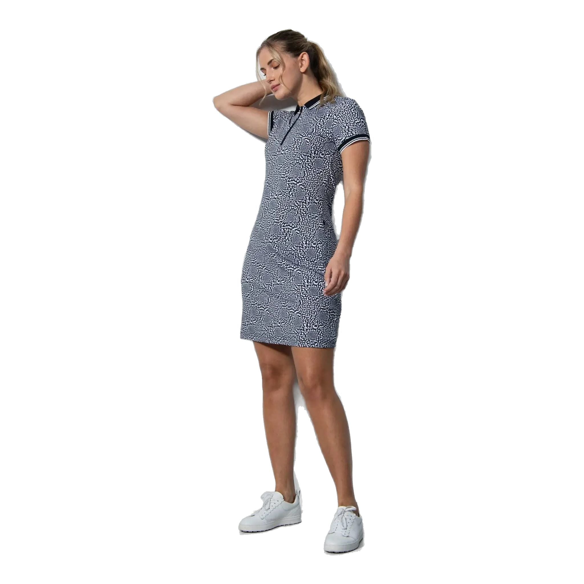 Robe de golf à manches courtes Daily Sports Kyoto pour femme