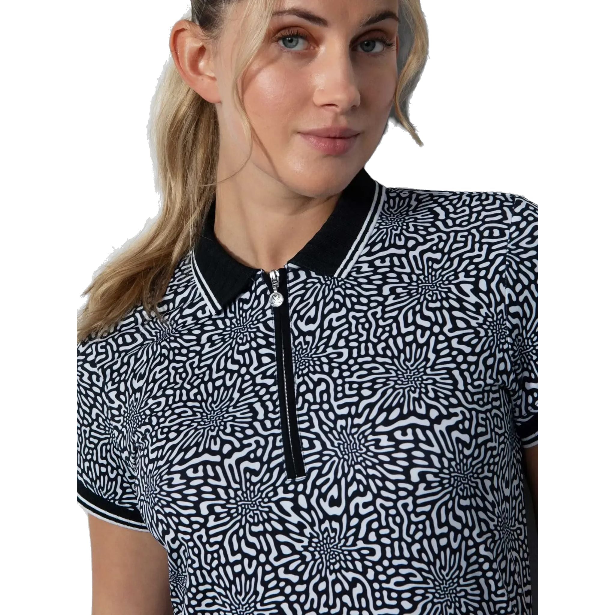 Robe de golf à manches courtes Daily Sports Kyoto pour femme