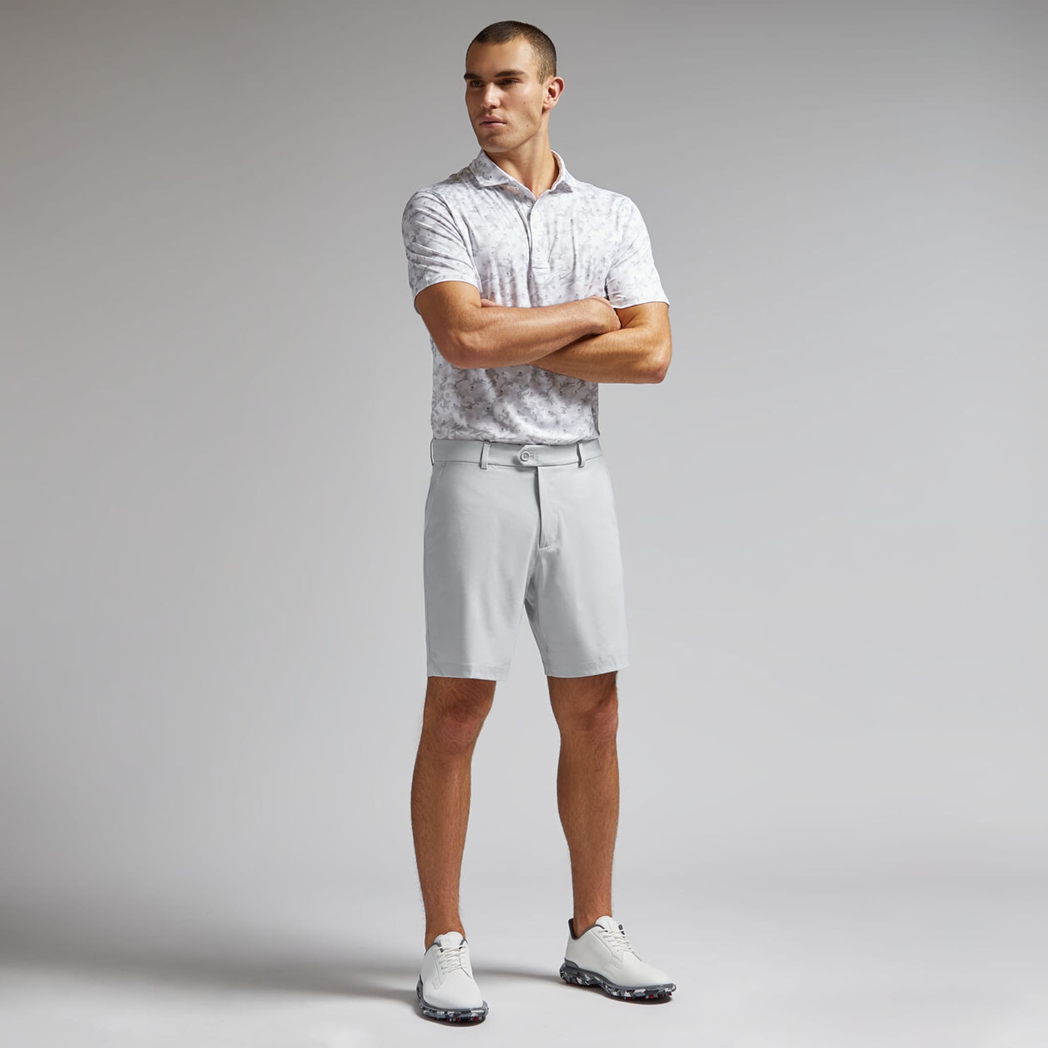 GFORE Mapped Icon Camo Tech Poloshirt Herren