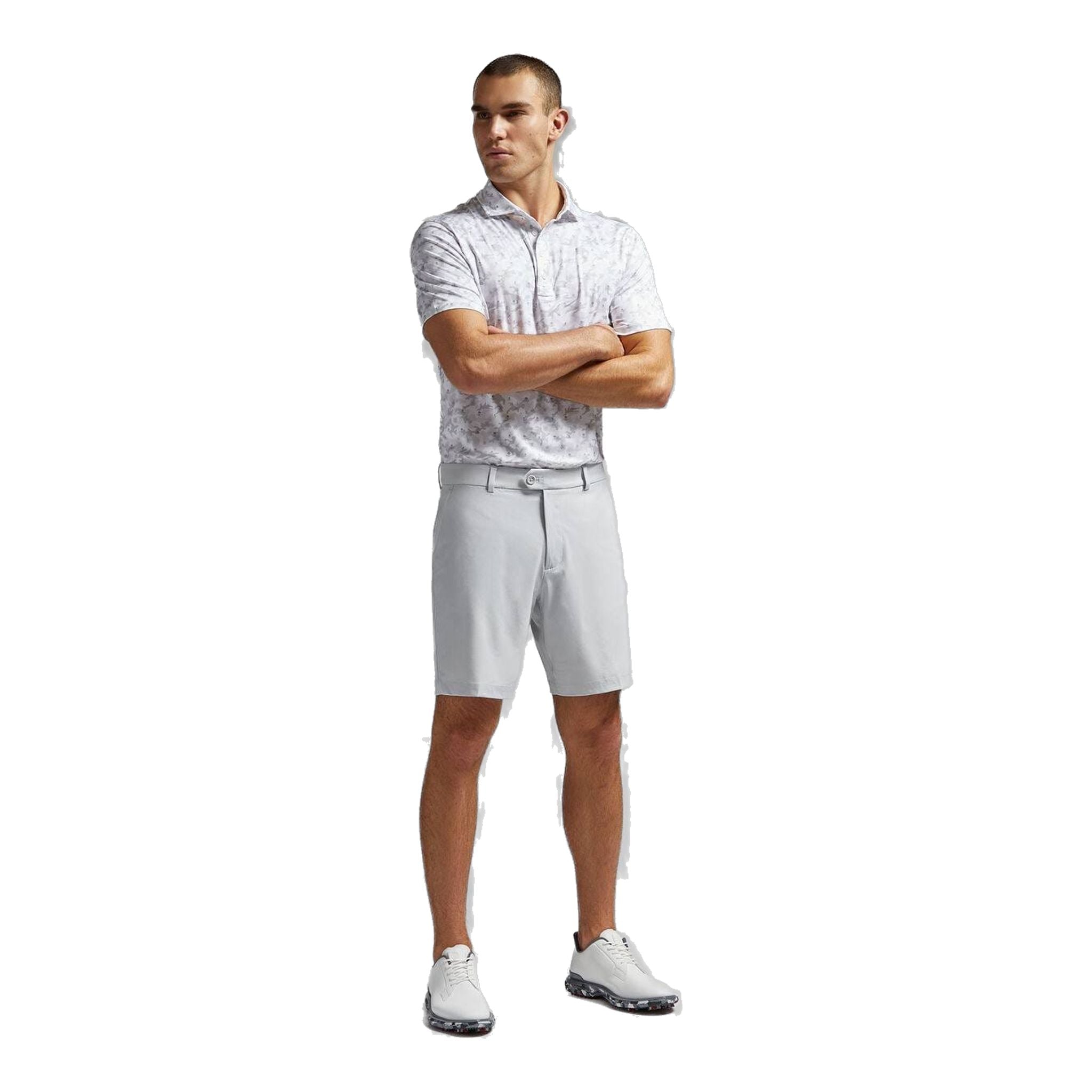 Polo technique camouflage GFORE Mapped Icon pour homme