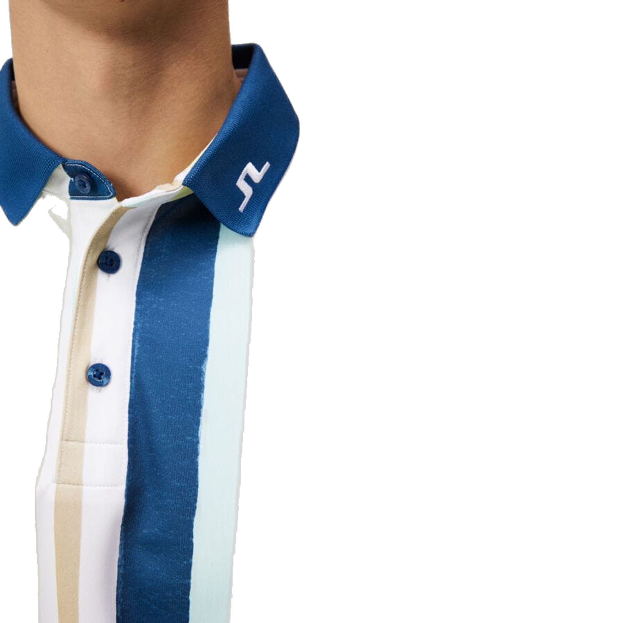 J. Lindeberg Tour Tech Reg Fit Polo imprimé hommes