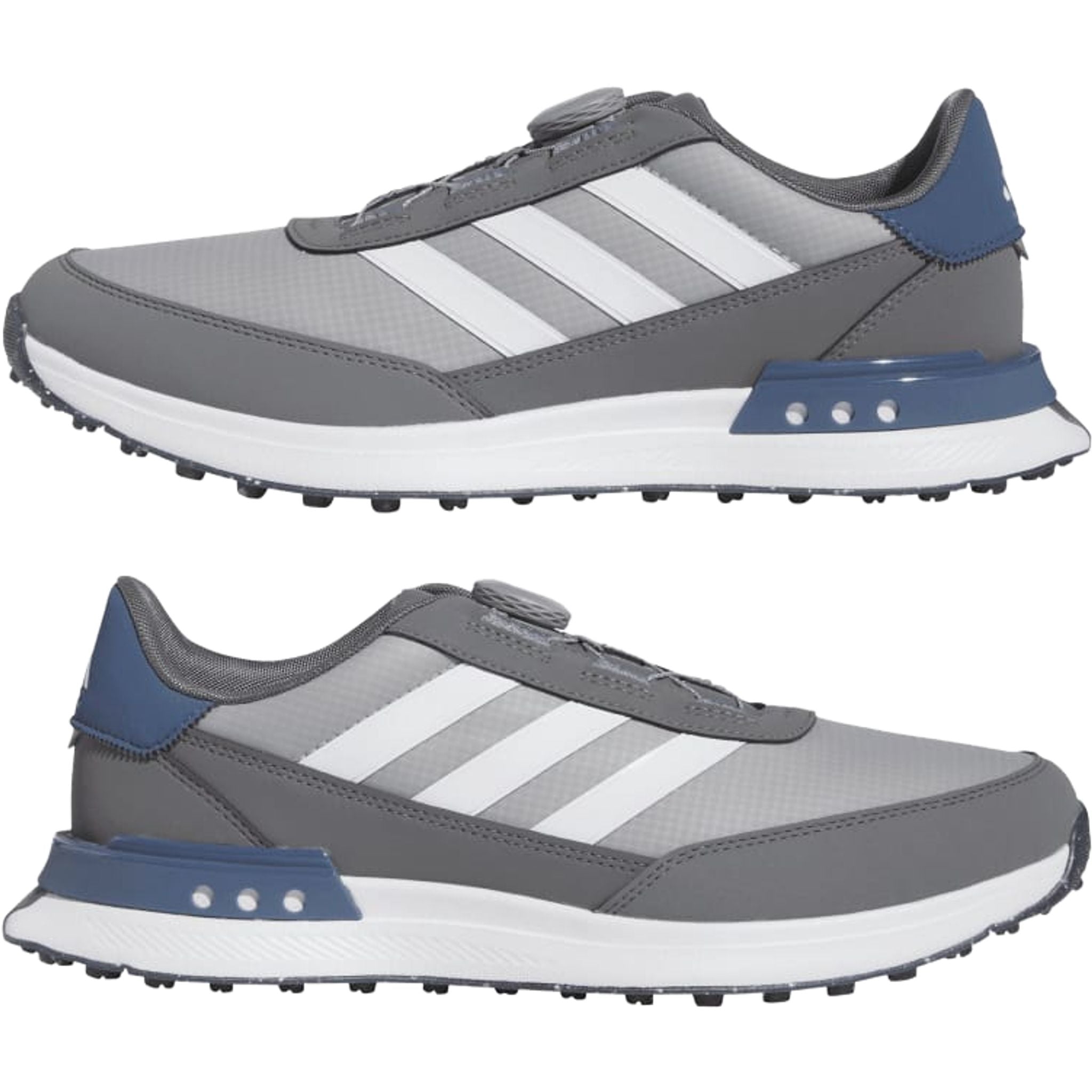 Chaussures de golf Adidas S2G sans crampons BOA 24 pour hommes