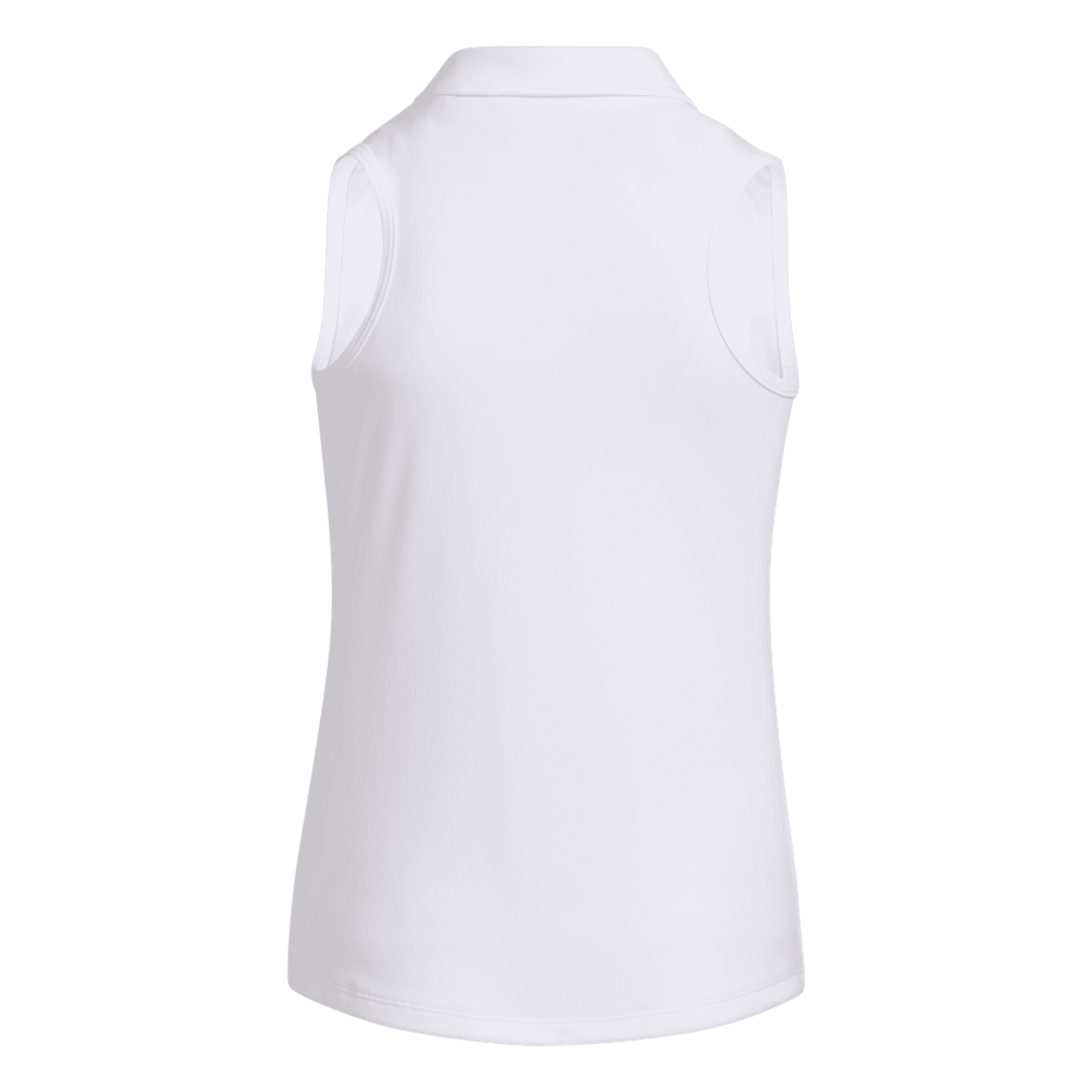 Polo de golf sans manches Adidas pour filles et femmes