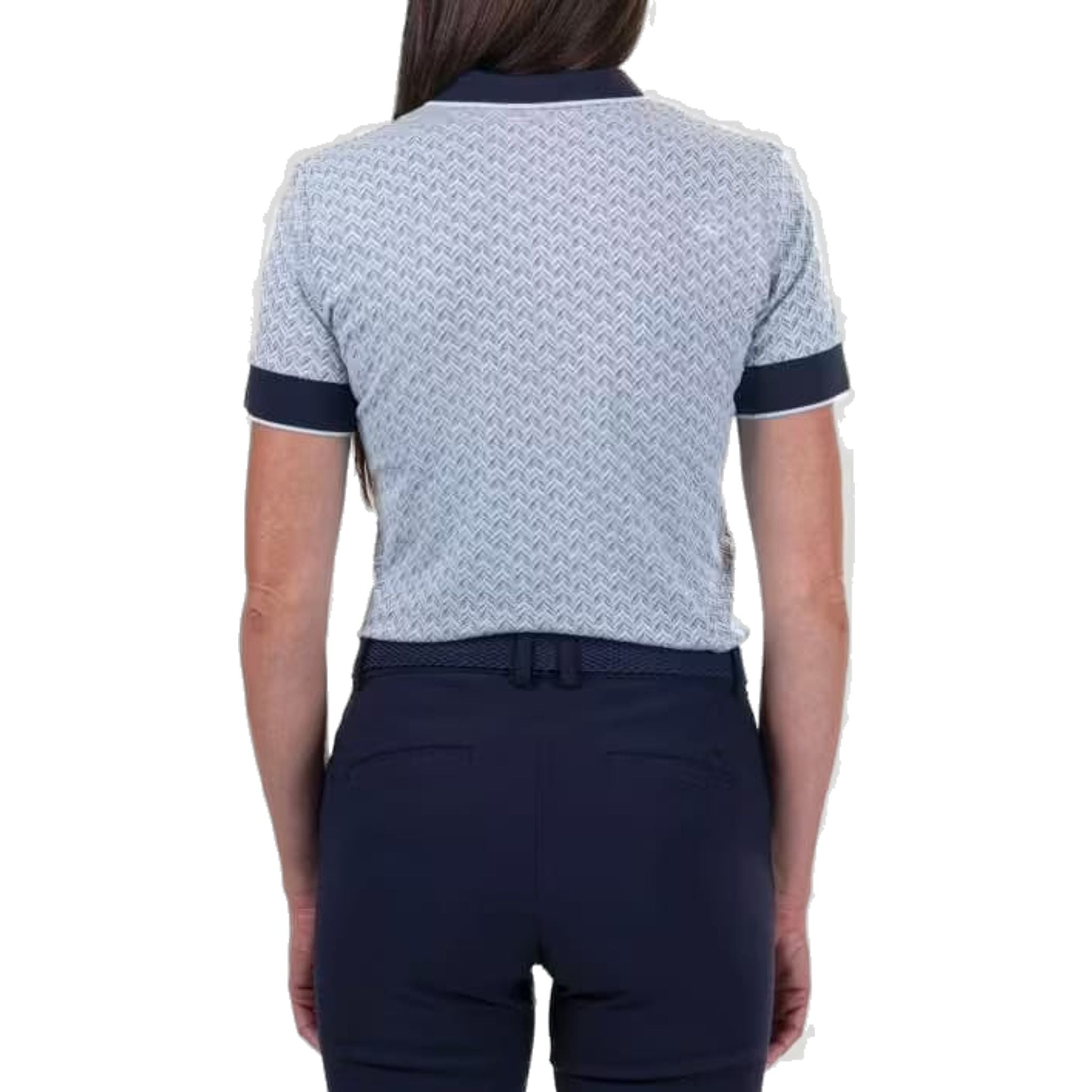 Kjus Ella Structure S/S polo de golf femme
