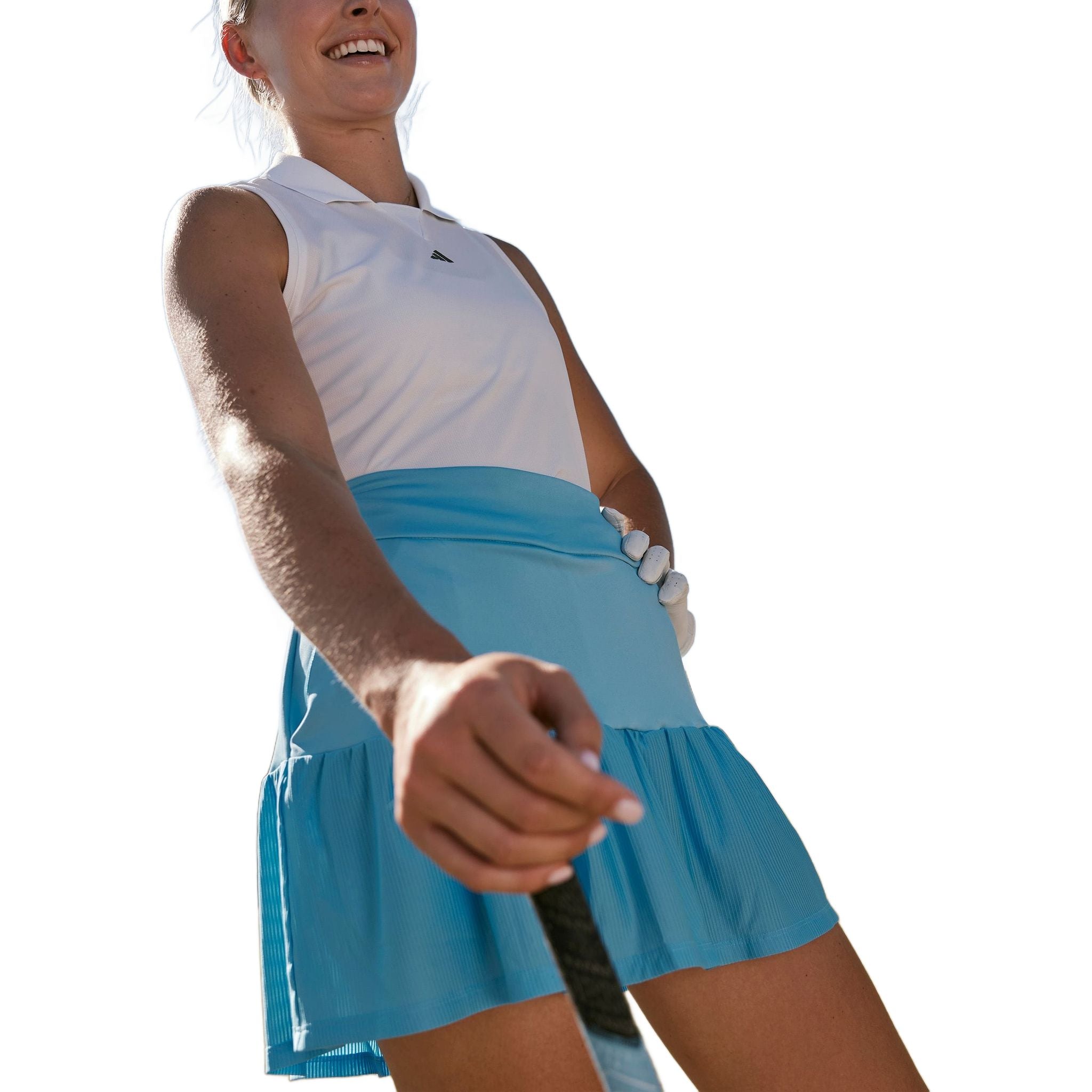 Jupe-short à volants Adidas Ultimate365 pour femme