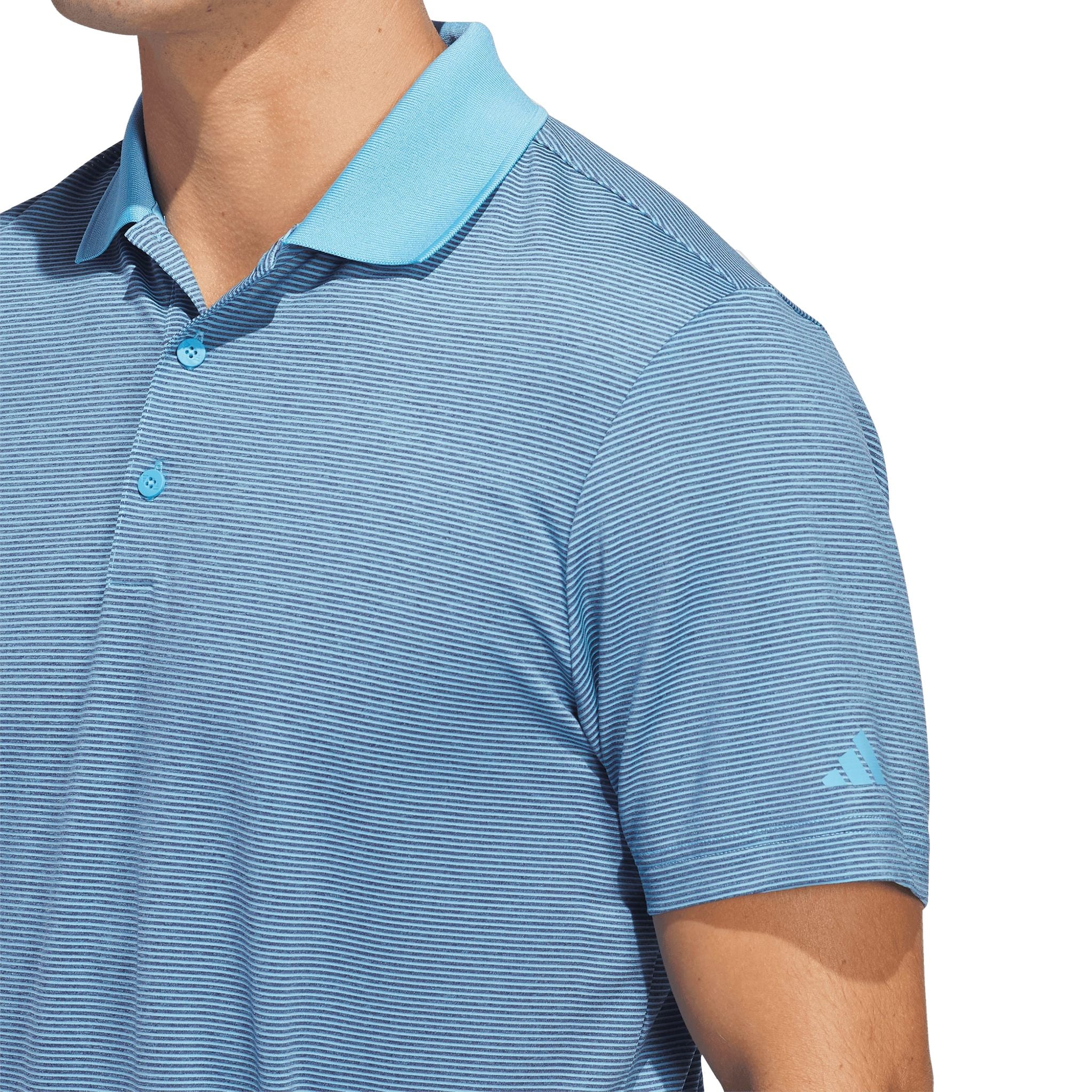 Adidas Ultimate365 Ottoman Stripe Polo Shirt Herren