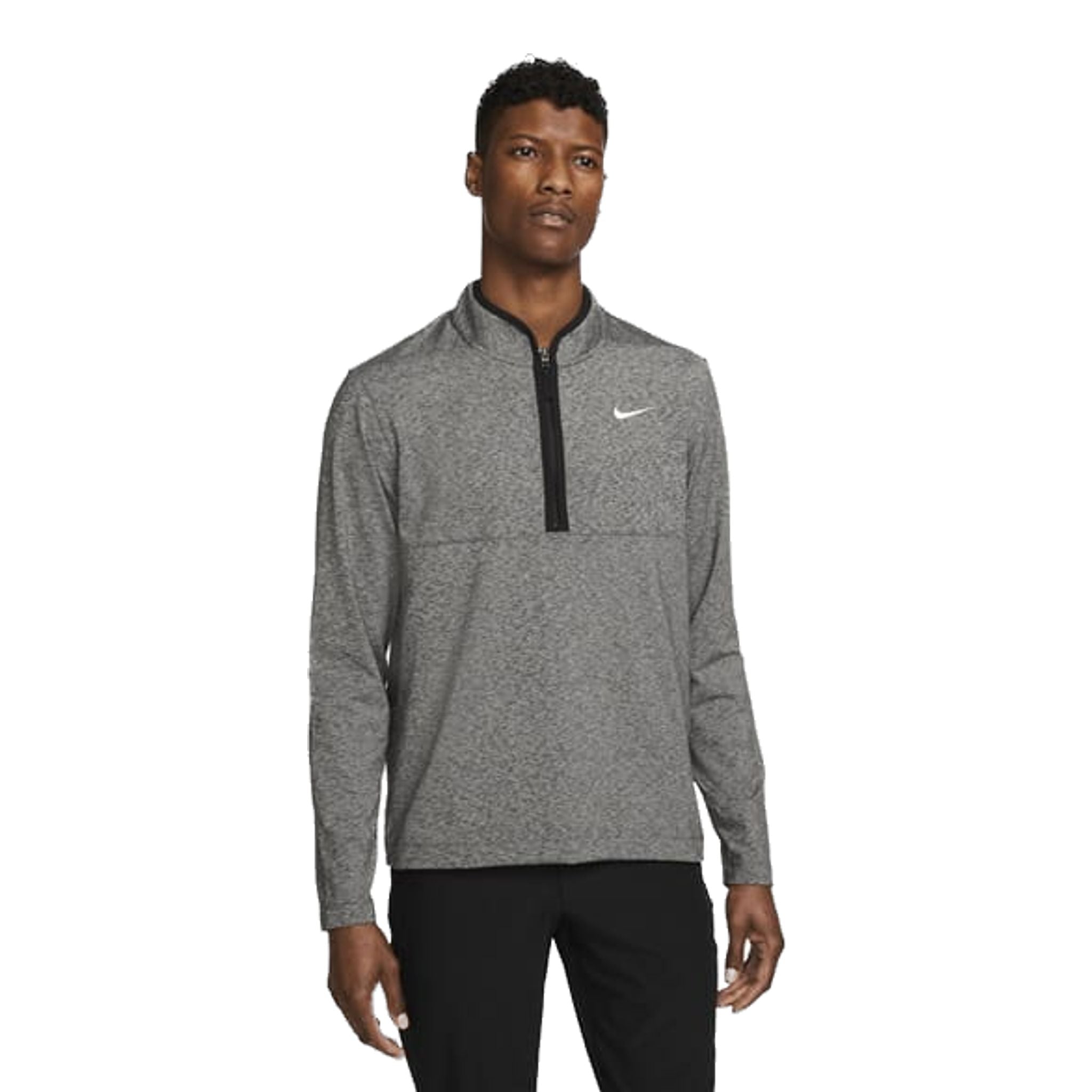 Polo de golf Nike à demi-zip pour homme