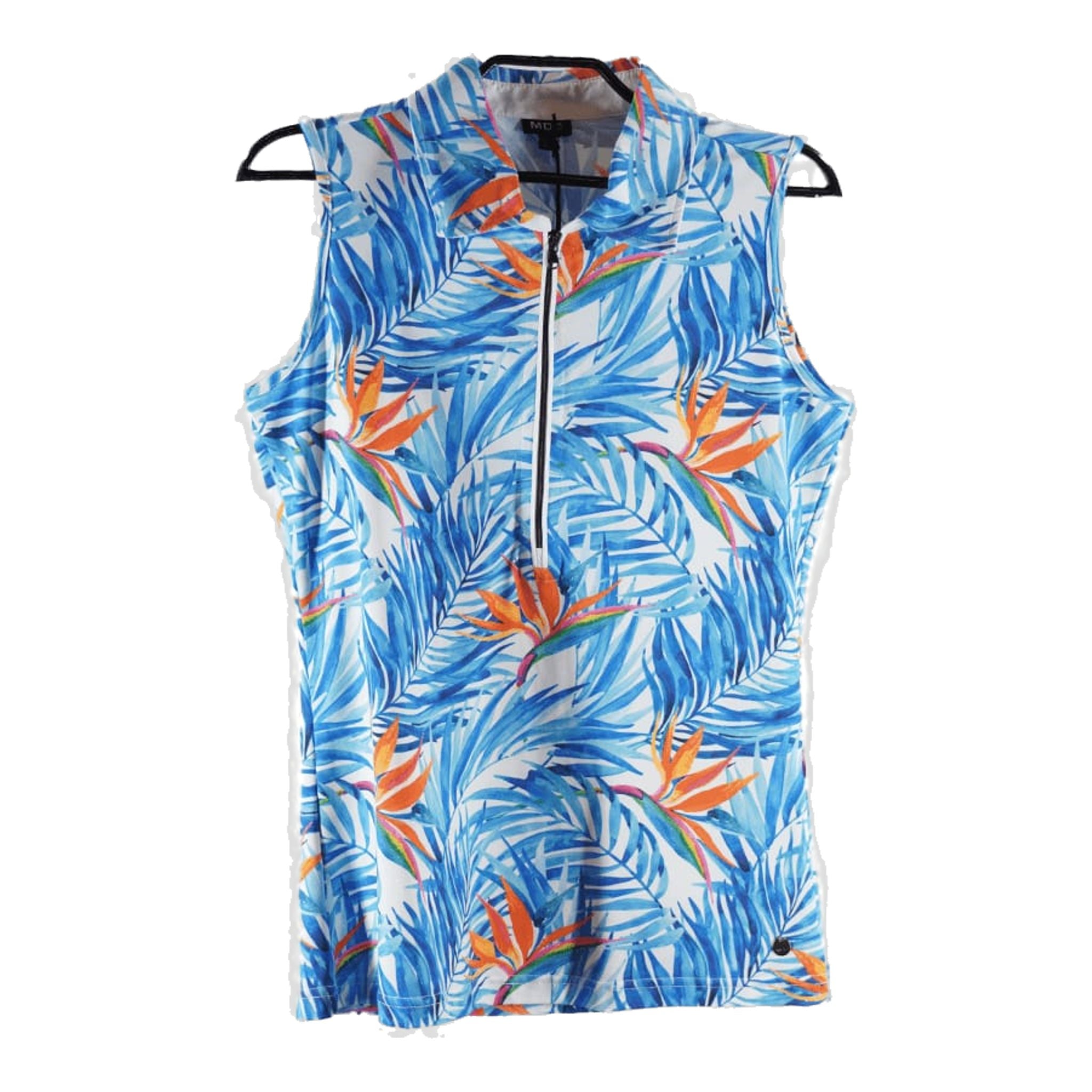 Polo de golf sans manches MDC Sportswear pour femmes