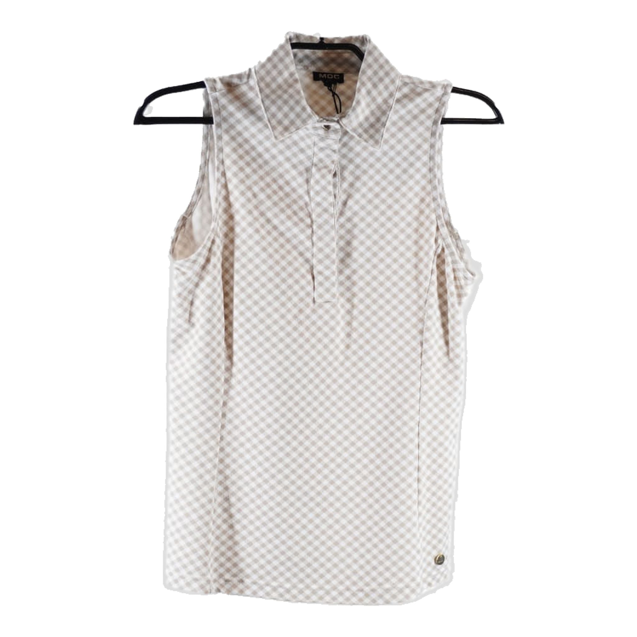 Polo de golf sans manches MDC Sportswear pour femmes