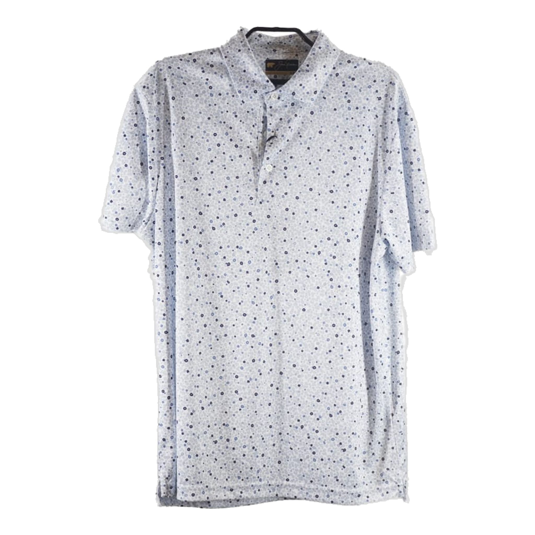 Polo de golf homme à imprimé fleuri Jack Nicklaus