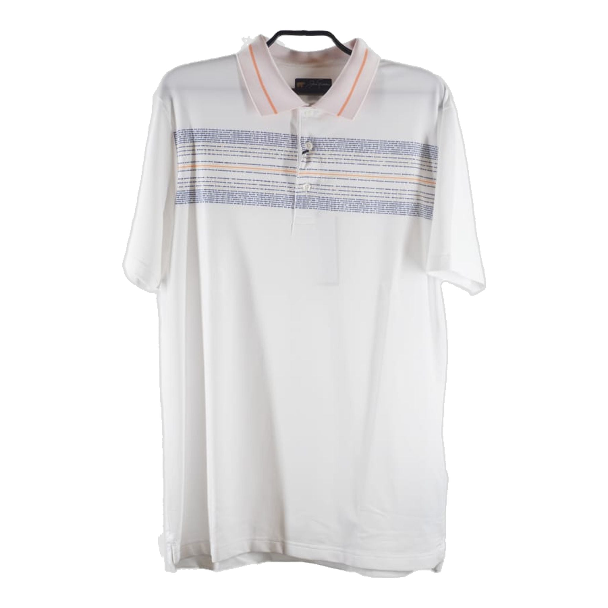 Polo de golf homme à rayures jacquard Jack Nicklaus