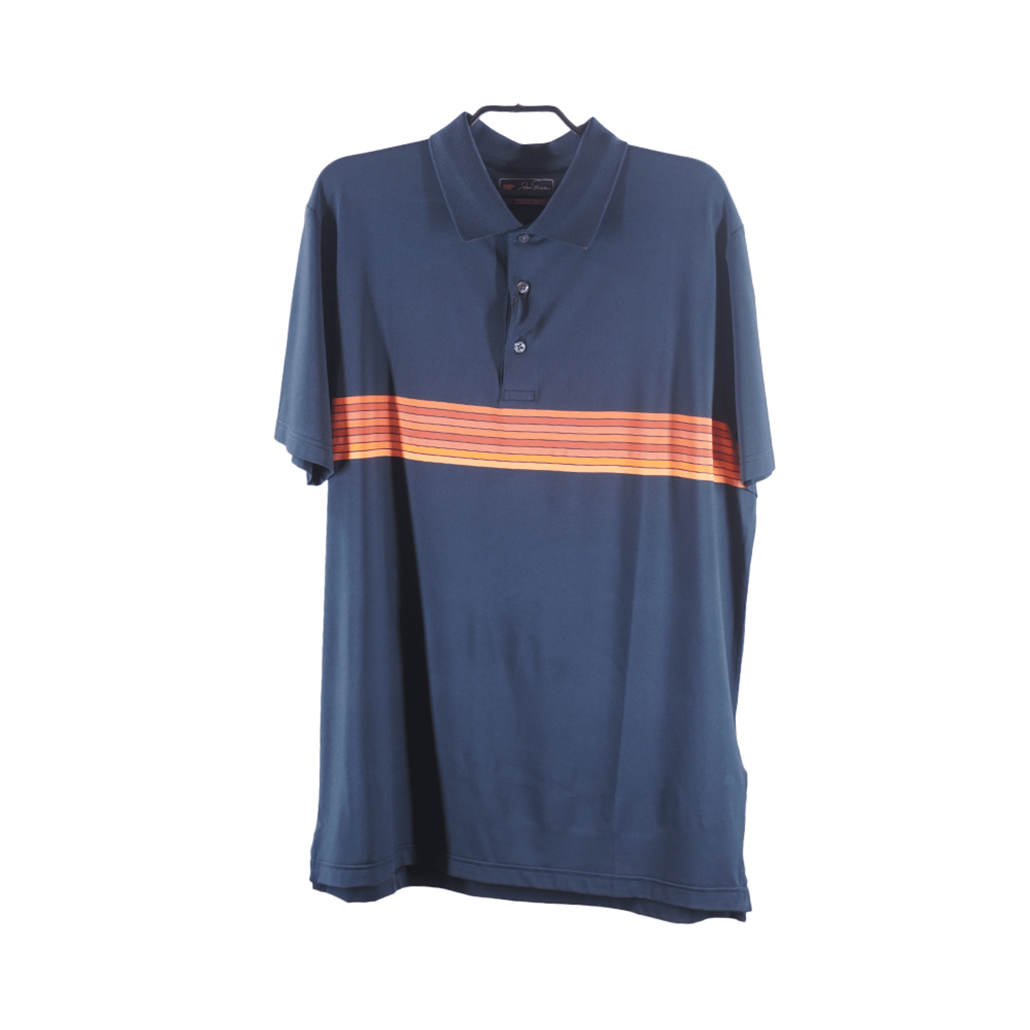 Polo de golf à rayures multiples Jack Nicklaus pour homme