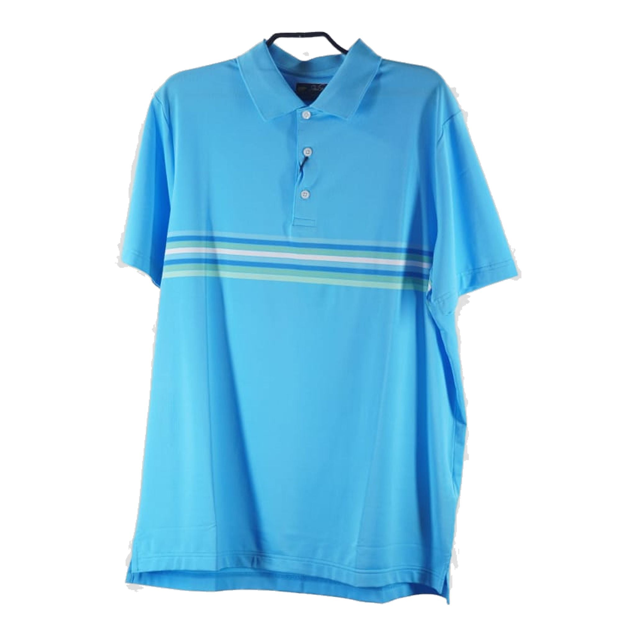 Polo de golf homme Jack Nicklaus à rayures multicolores