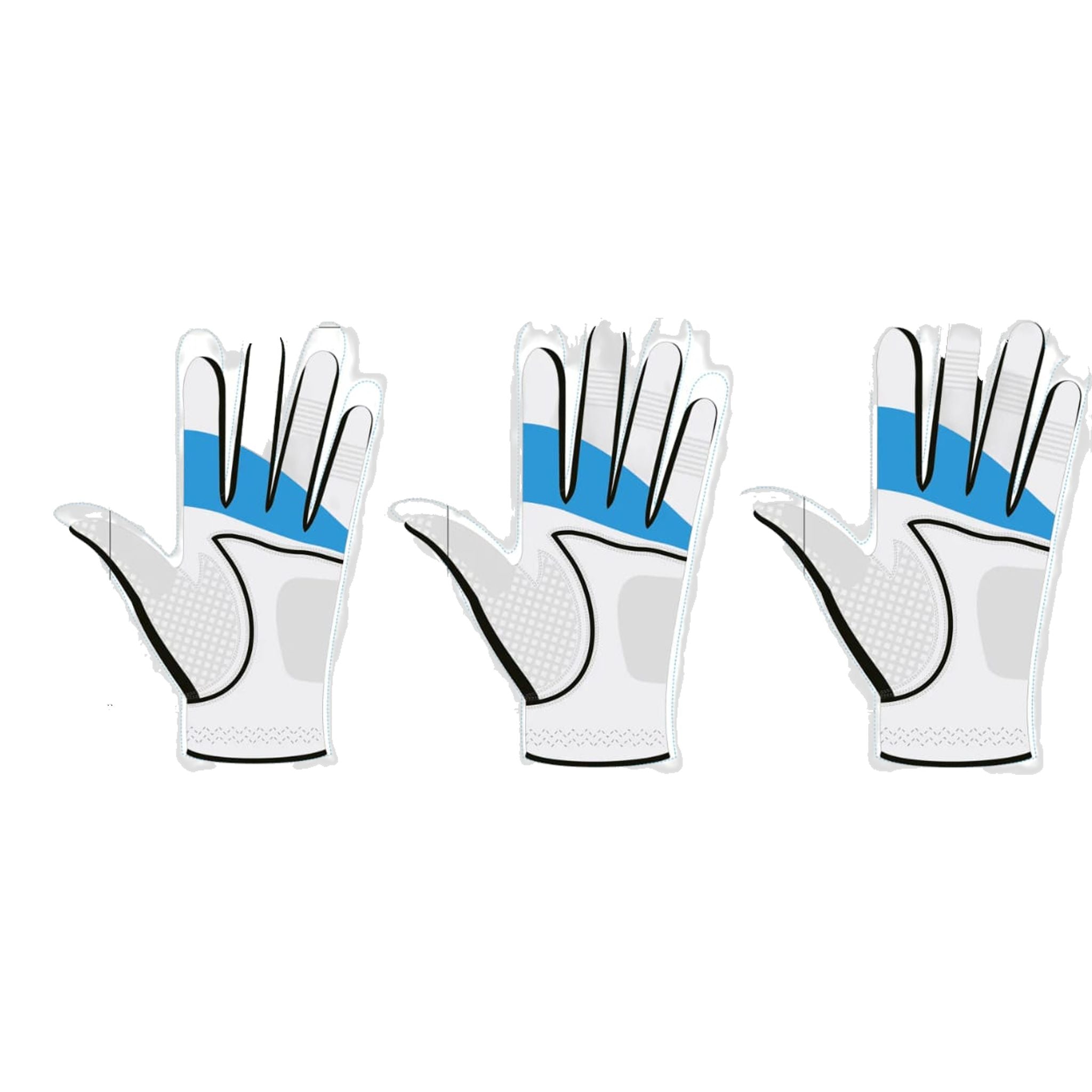 Moi et mon gant d'entraînement de golf True Grip