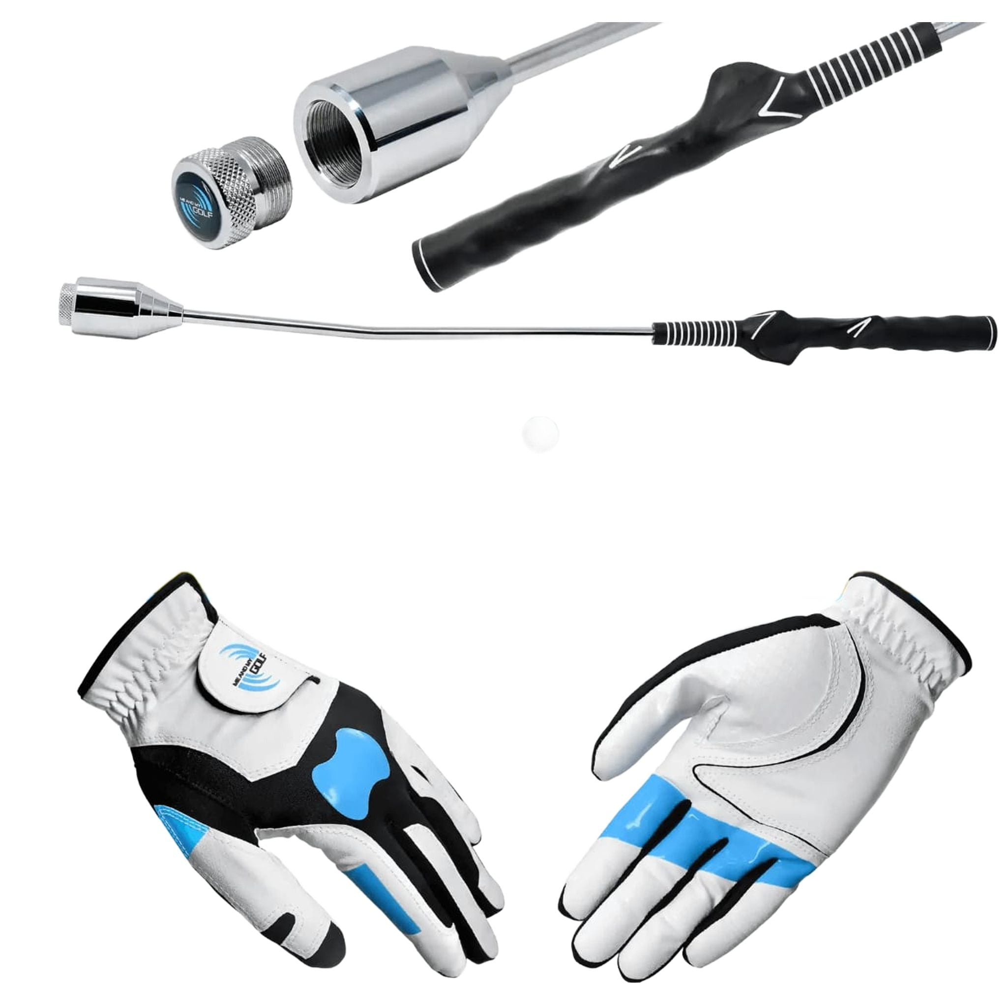 Moi et mon pack de golf pour corriger votre slice