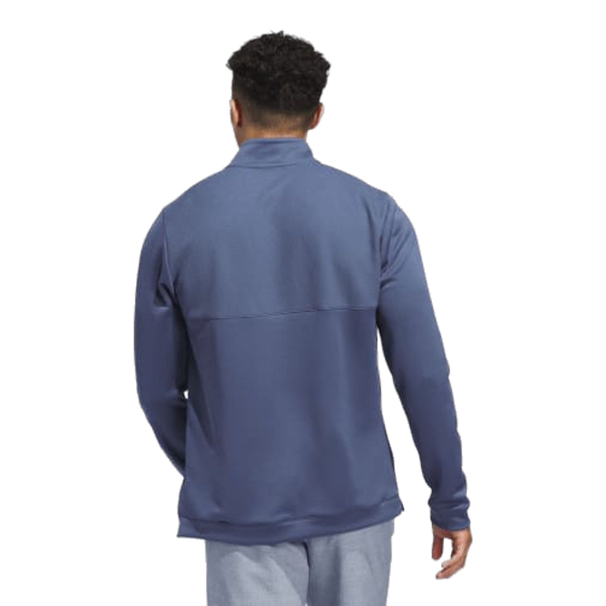 Pull Adidas Ultimate365 texturé à fermeture éclair 1/4 pour homme