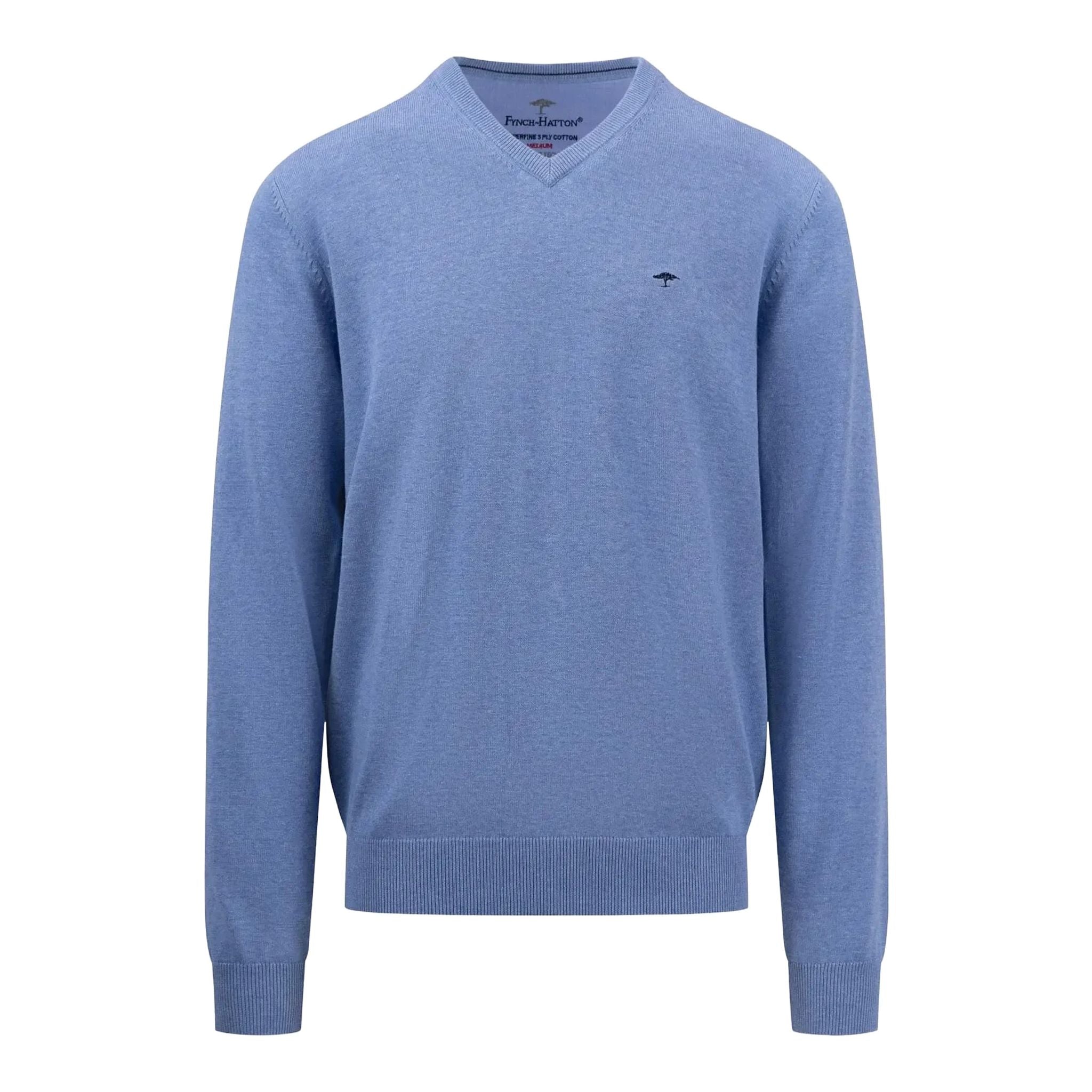 Fynch Hatton V-Neck Pullover Herren