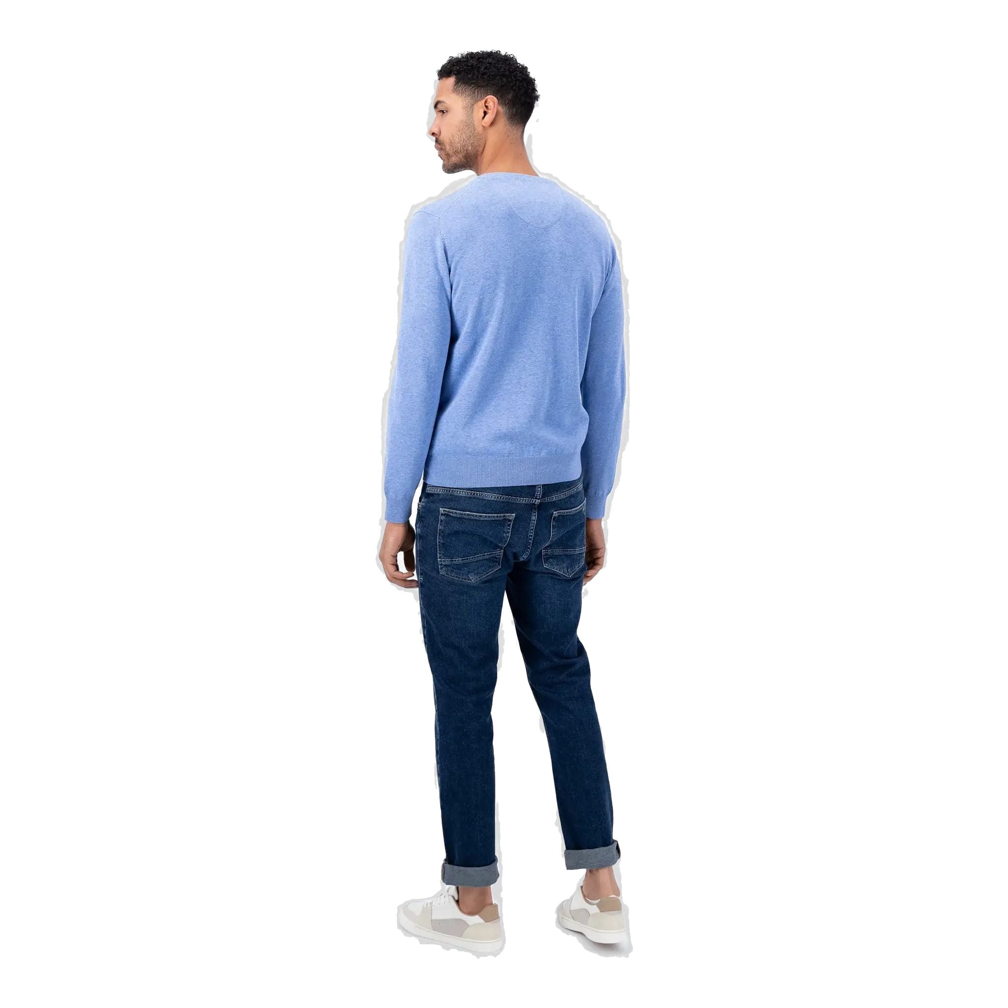 Pull-over à col en V Fynch Hatton pour hommes