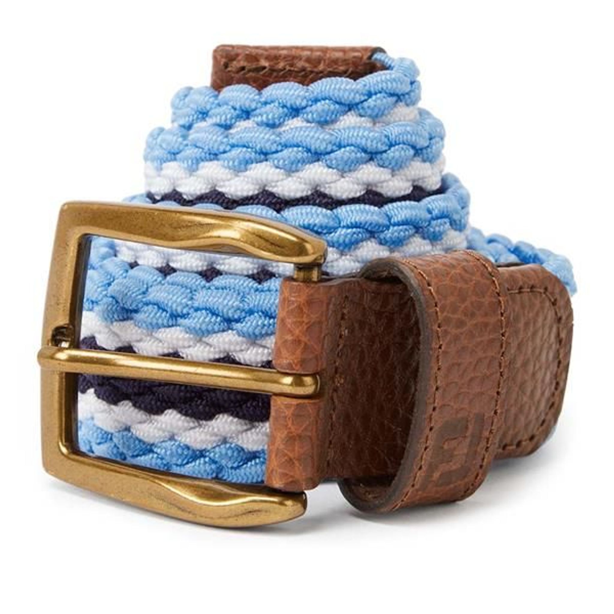 Footjoy Gürtel Striped Herren Twilight, Racing Red, White Herren