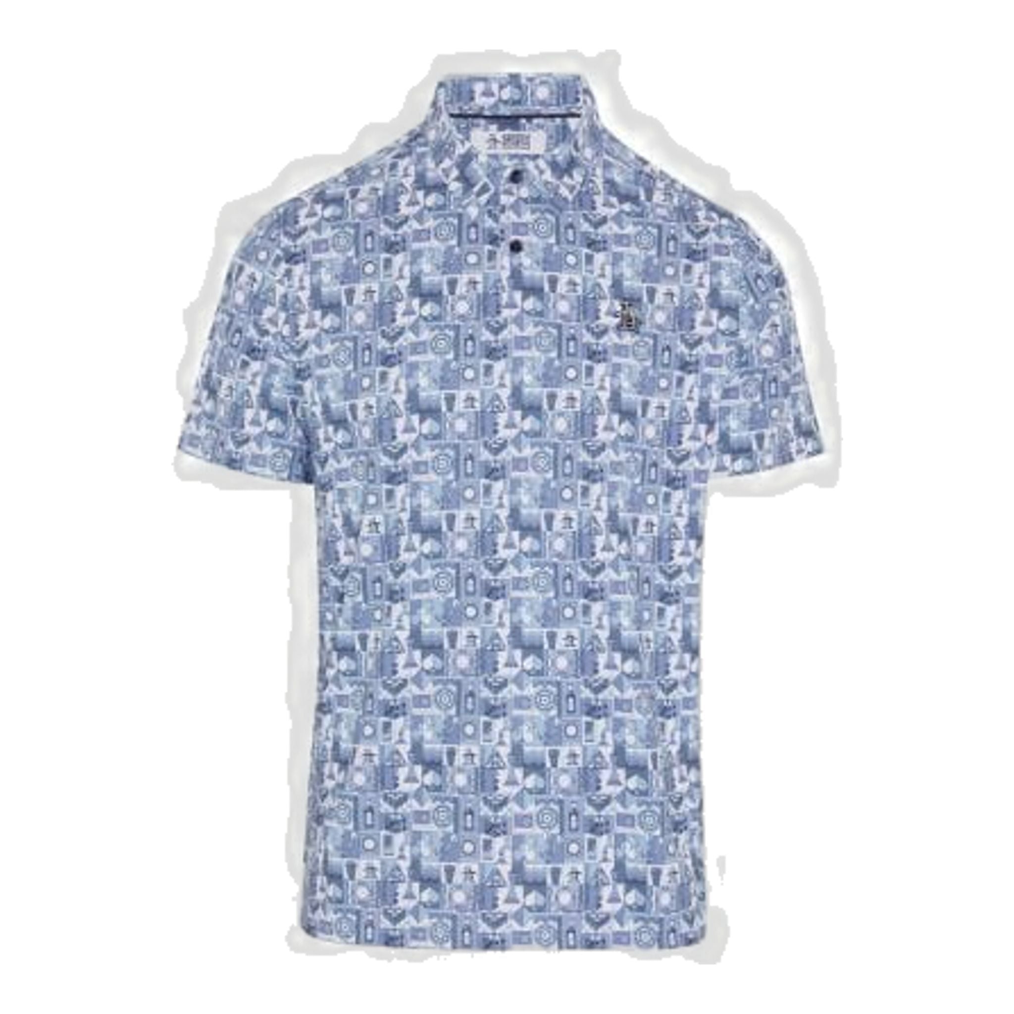 Polo homme à motif quadrillé du jeu Original Penguin Pete