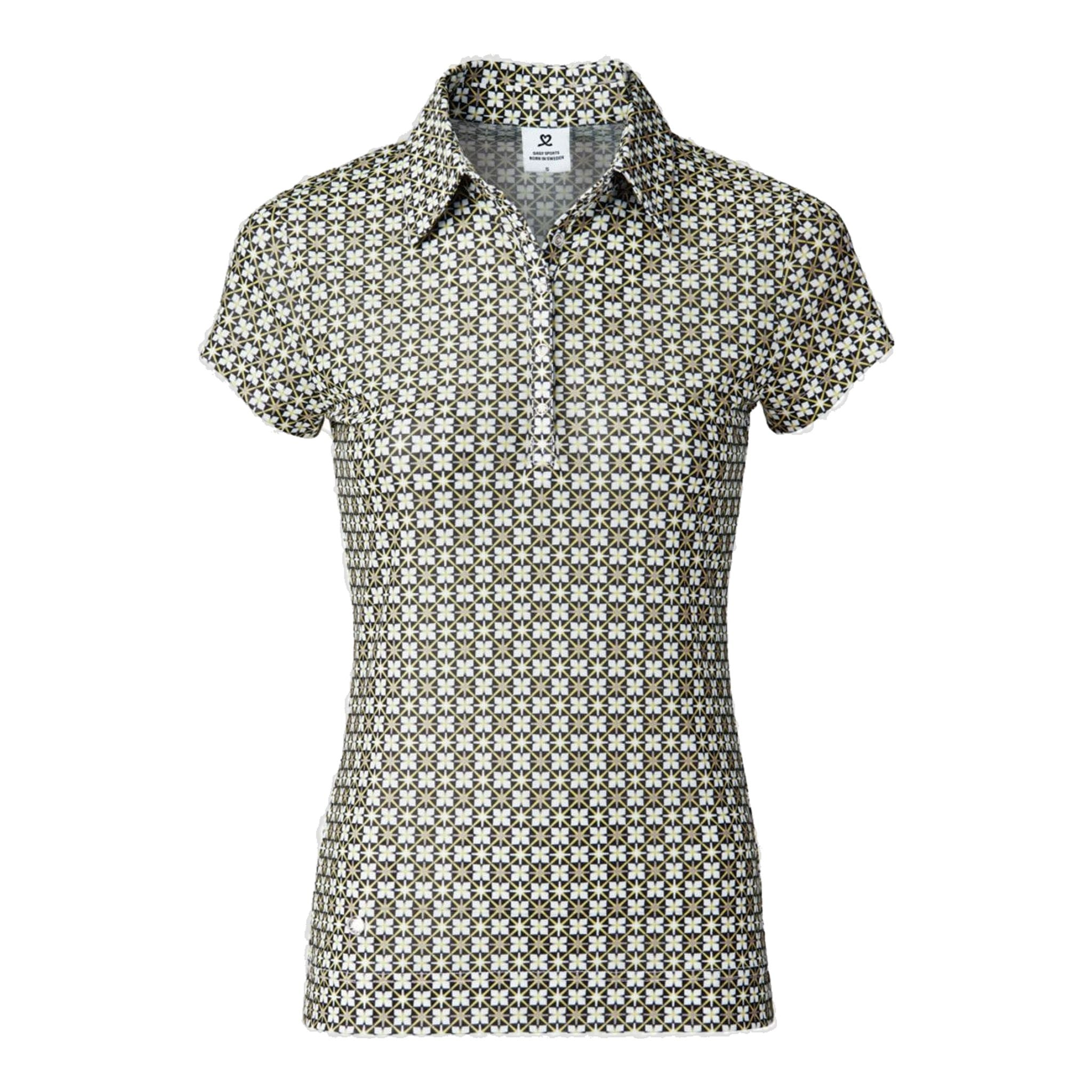 Daily Sports Daily Oron Mesh Polo Mustergelb Damen