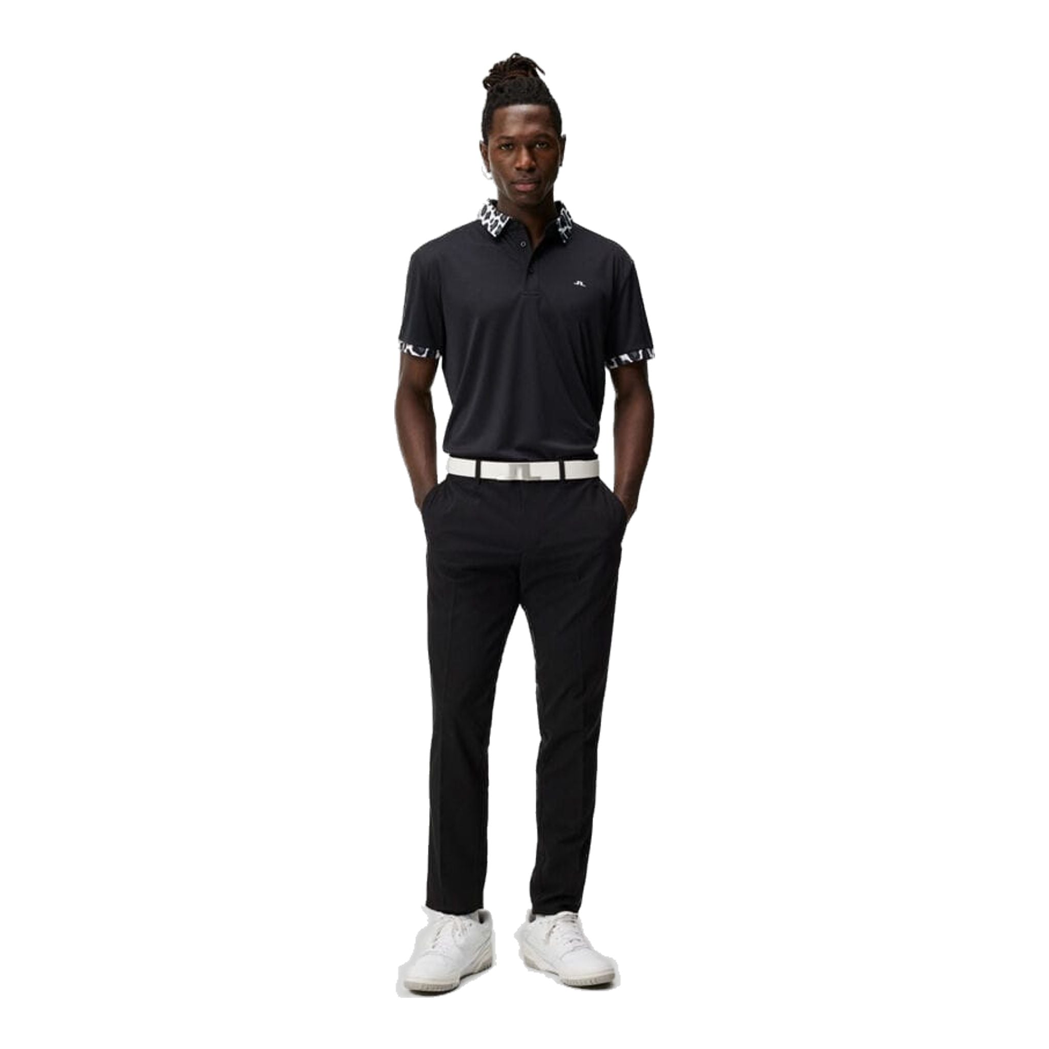 Polo homme J. Lindeberg M Chapin Regular noir