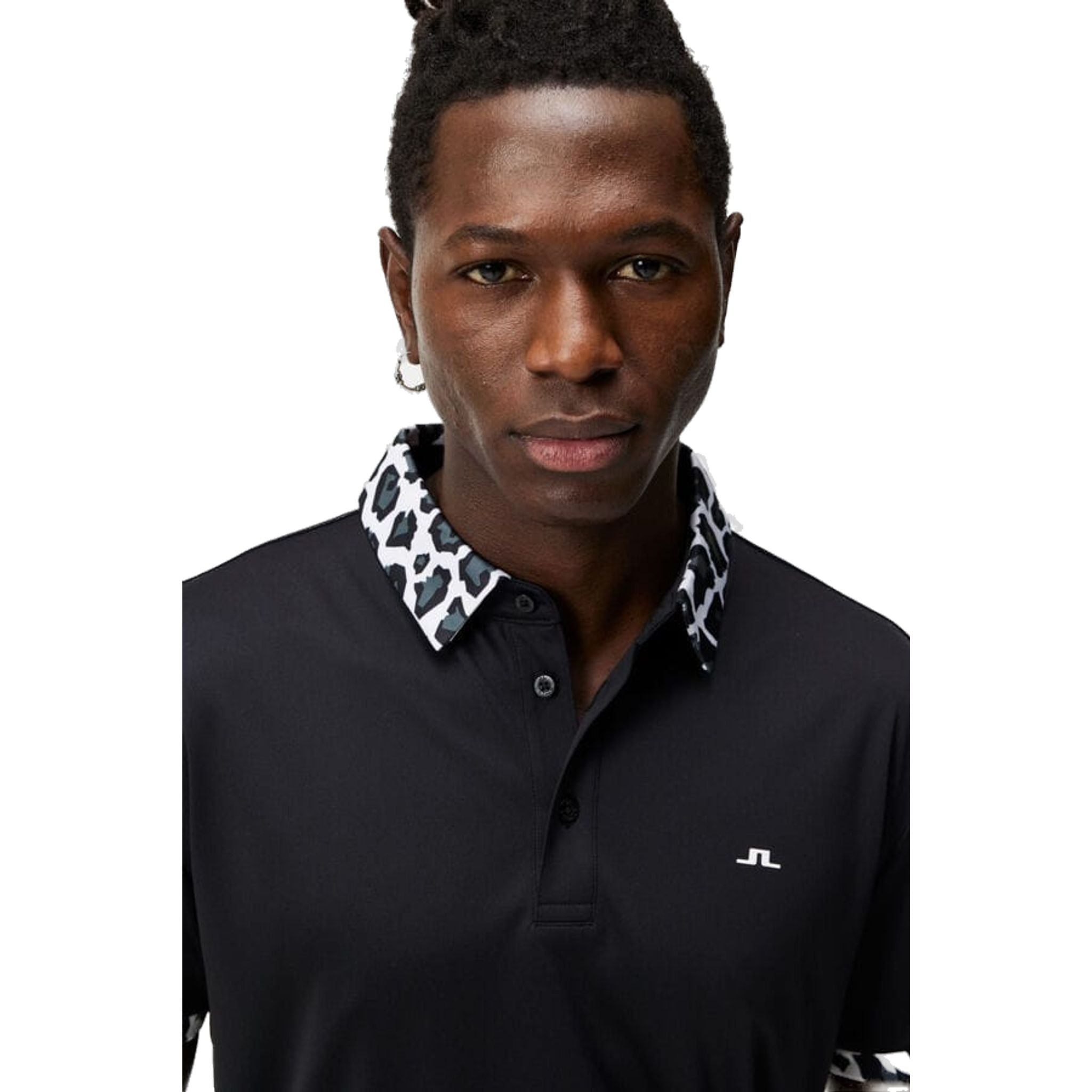 Polo homme J. Lindeberg M Chapin Regular noir