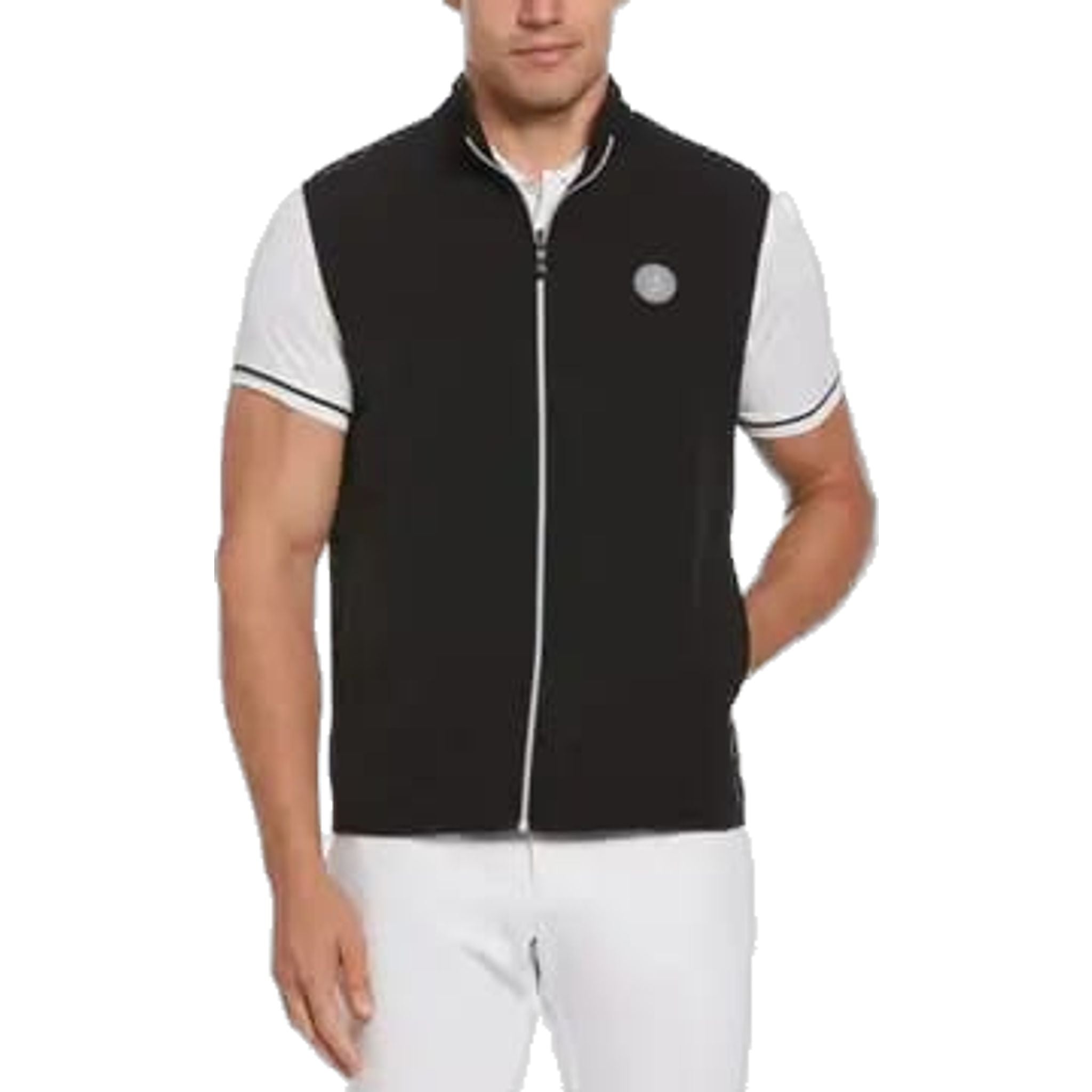 Gilet Original Penguin à fermeture éclair intégrale, en caviar, pour homme, taille XL