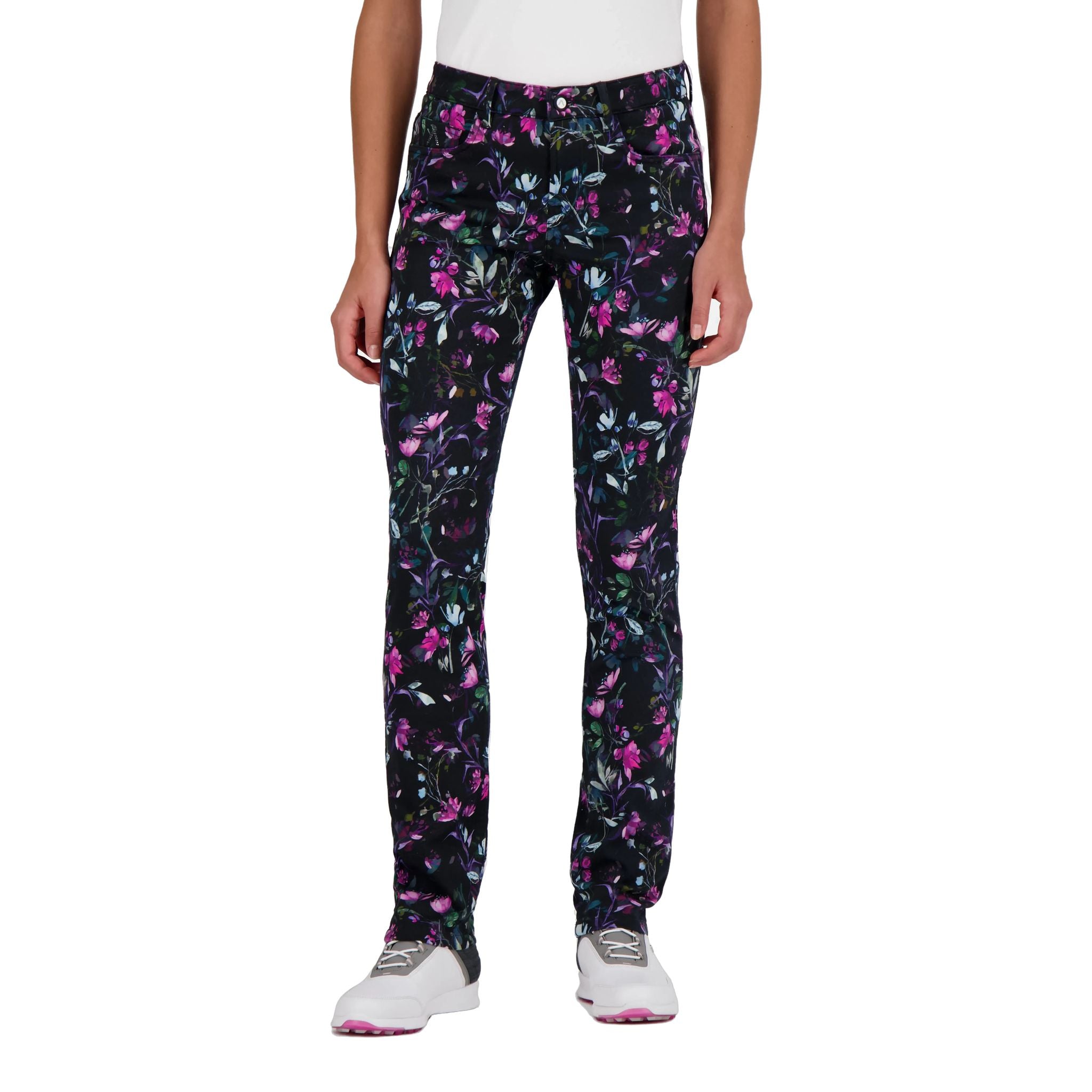 Pantalon Alberto Julia WR imprimé floral femme