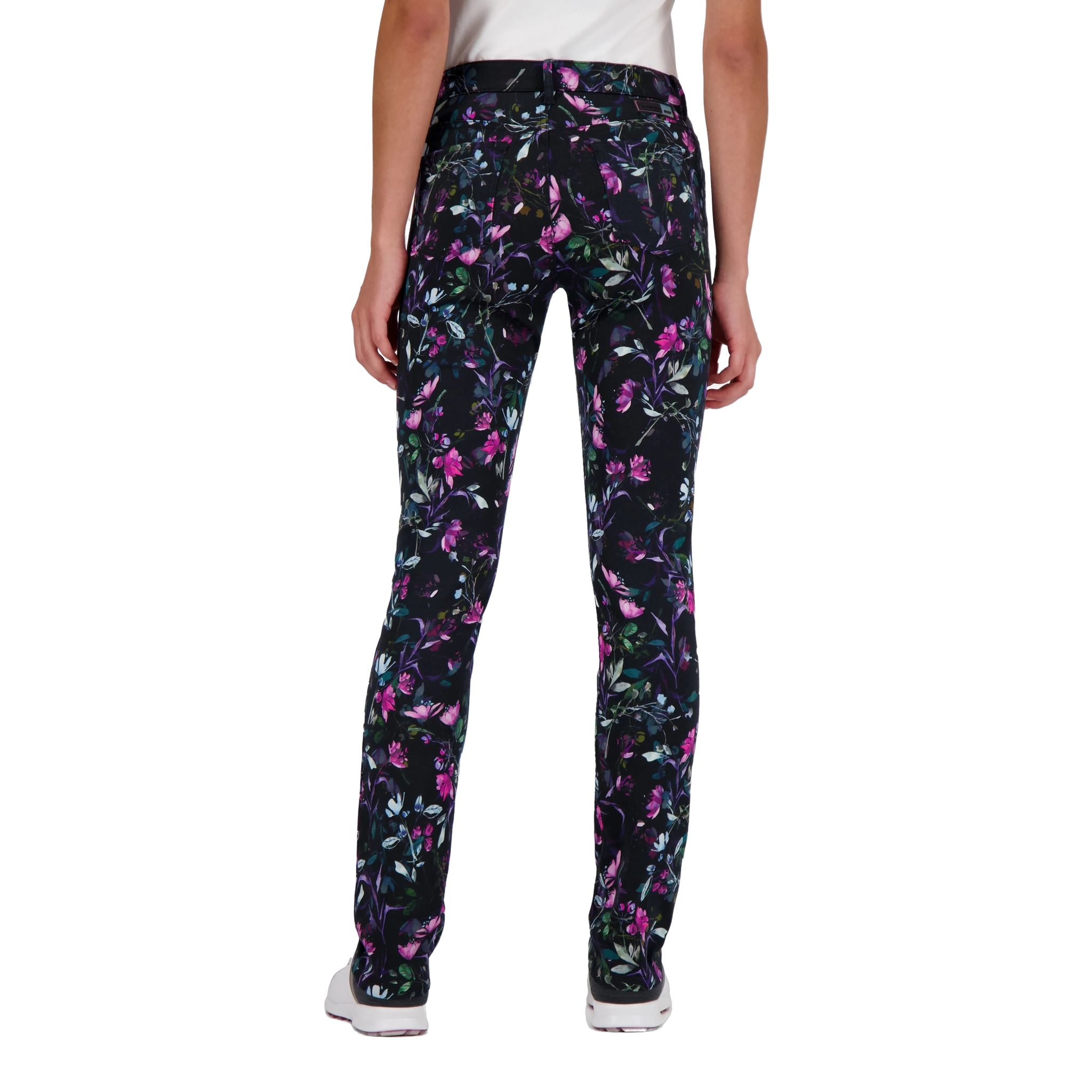Pantalon Alberto Julia WR imprimé floral femme