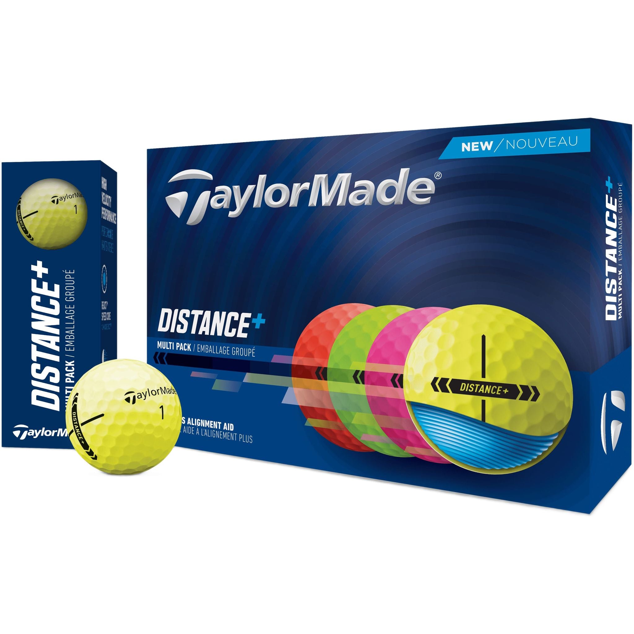 Balles de golf TaylorMade Distance+ pour hommes
