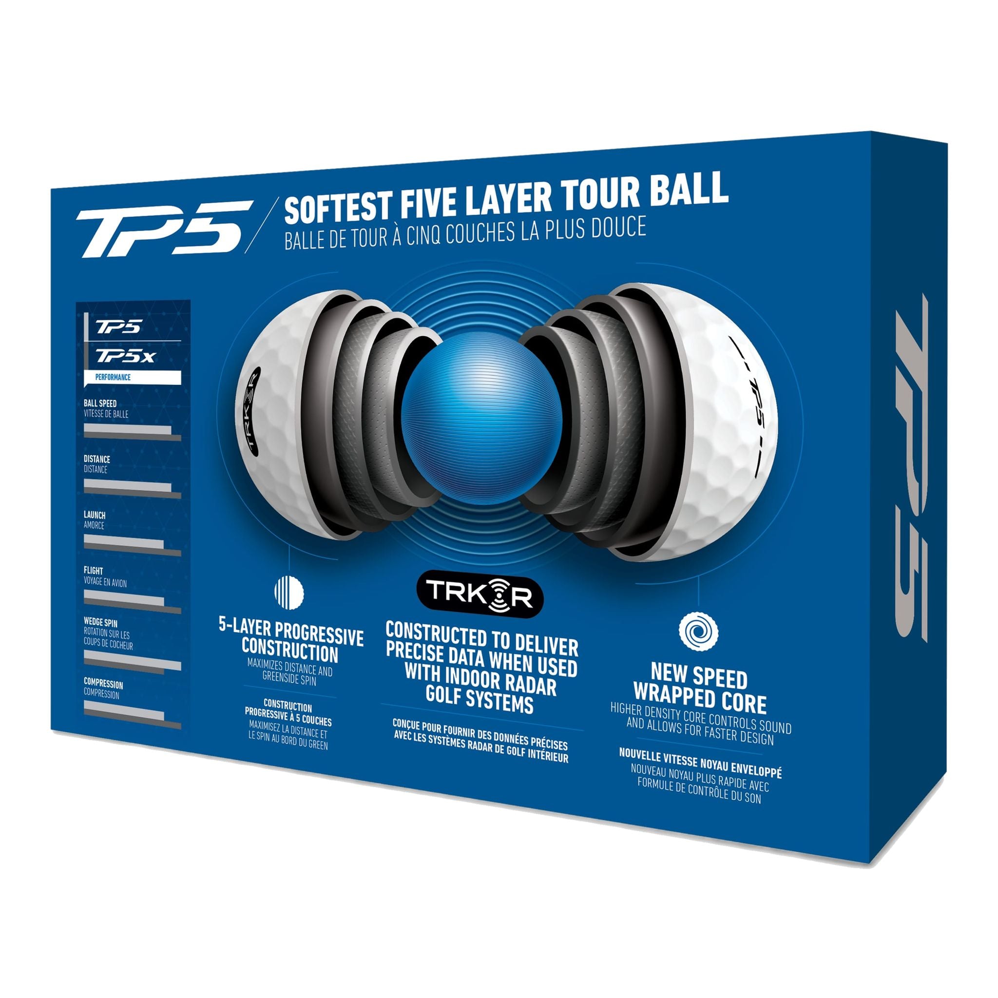 Balles de golf TaylorMade TP5 TRK-R