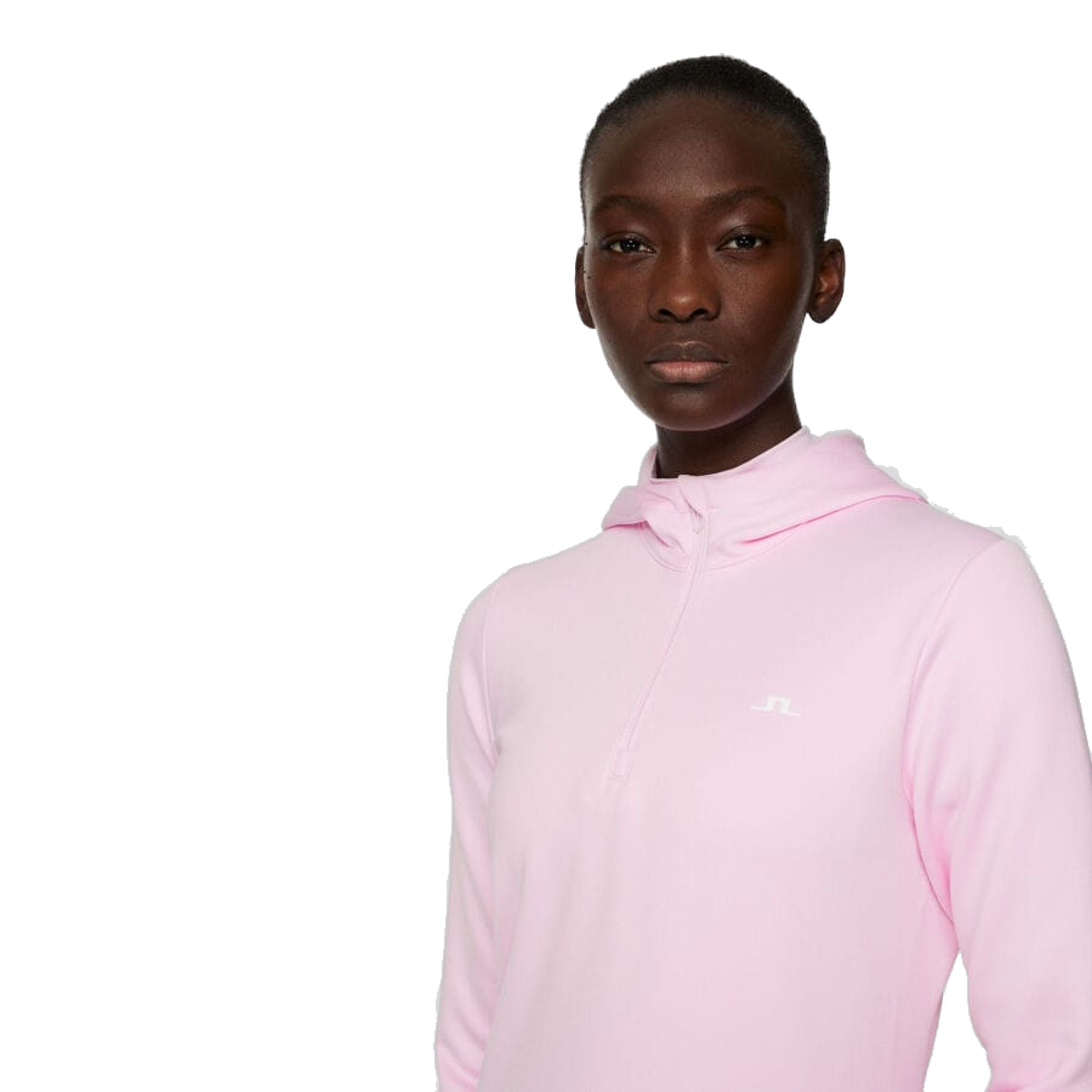 J. Lindeberg W Aerial Quarter Zip Hood Femme