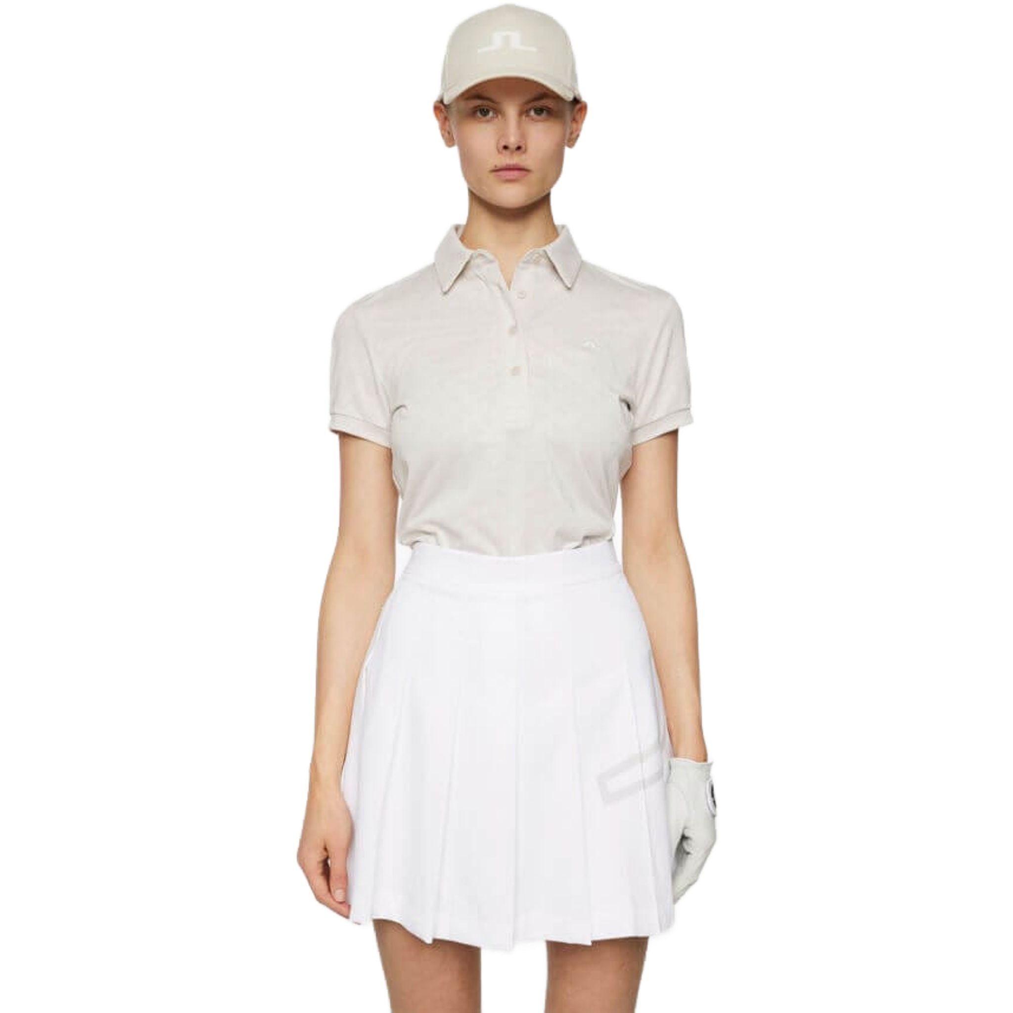 J. Lindeberg Alaya Jacquard Polo Femme