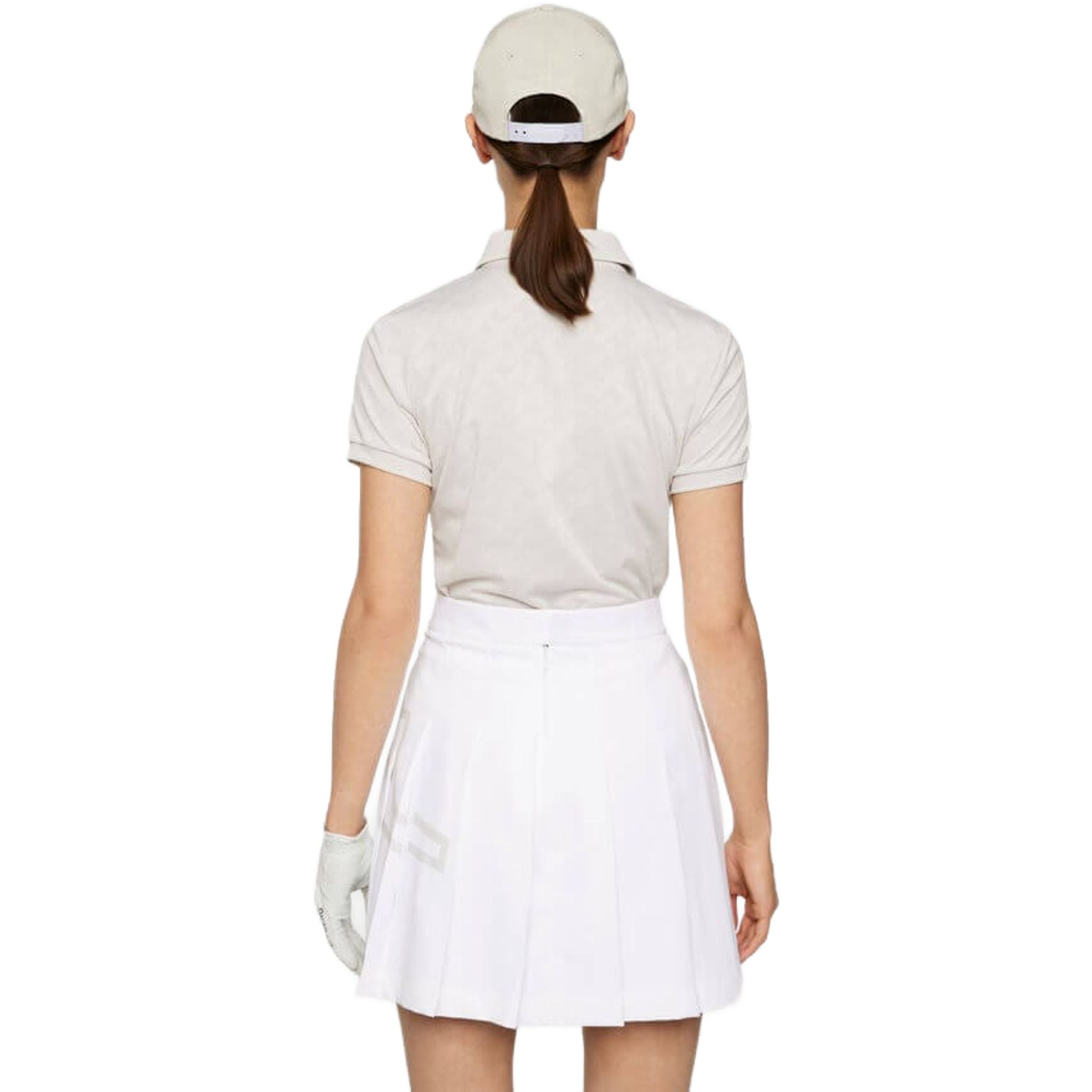 J. Lindeberg Alaya Jacquard Polo Femme