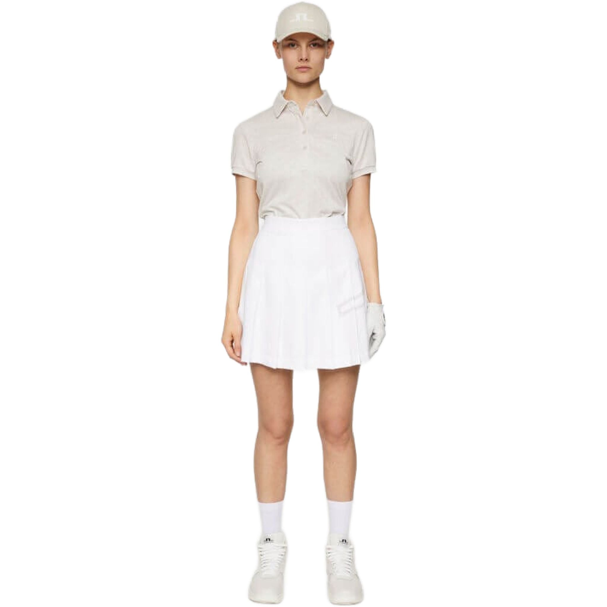 J. Lindeberg Alaya Jacquard Polo Femme