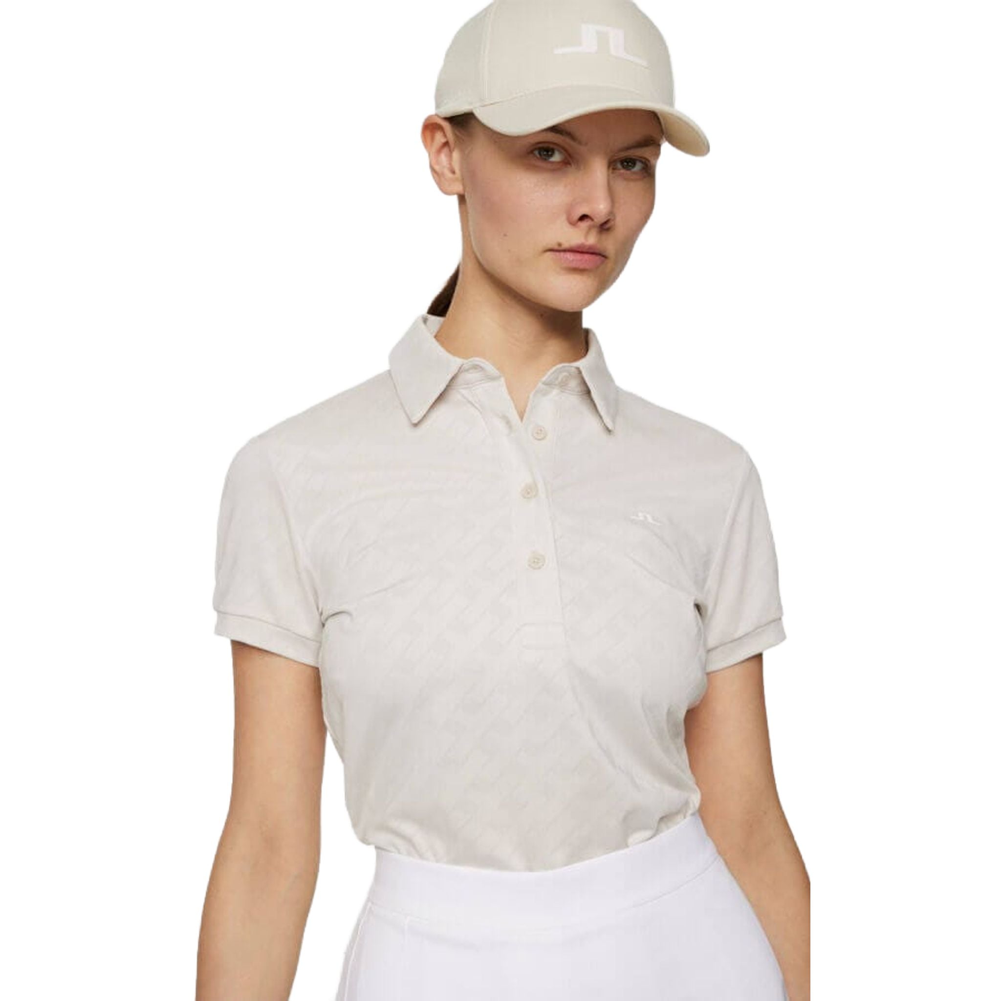 J. Lindeberg Alaya Jacquard Polo Femme