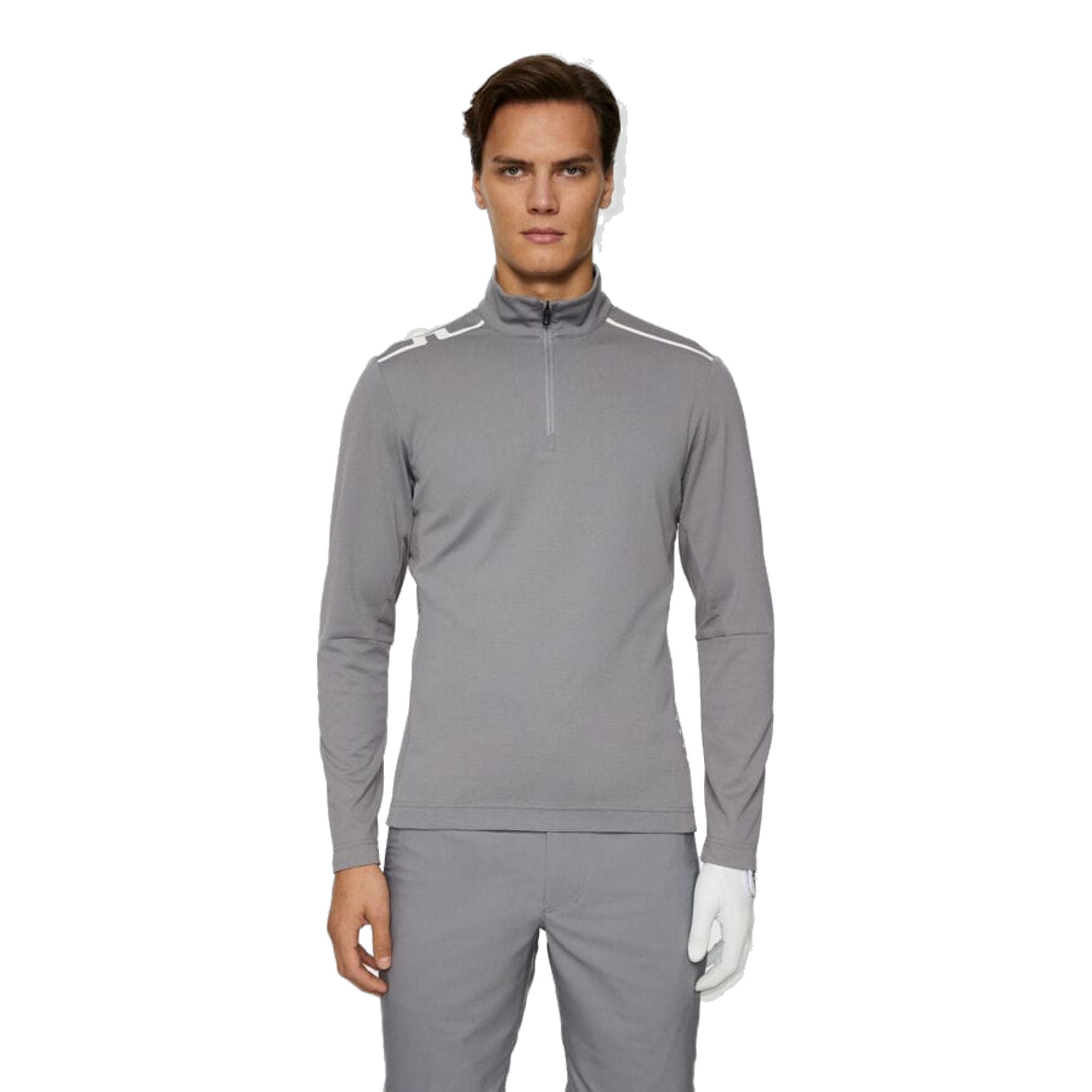 J. Lindeberg Leon Quarter Zip Couche intermédiaire Hommes