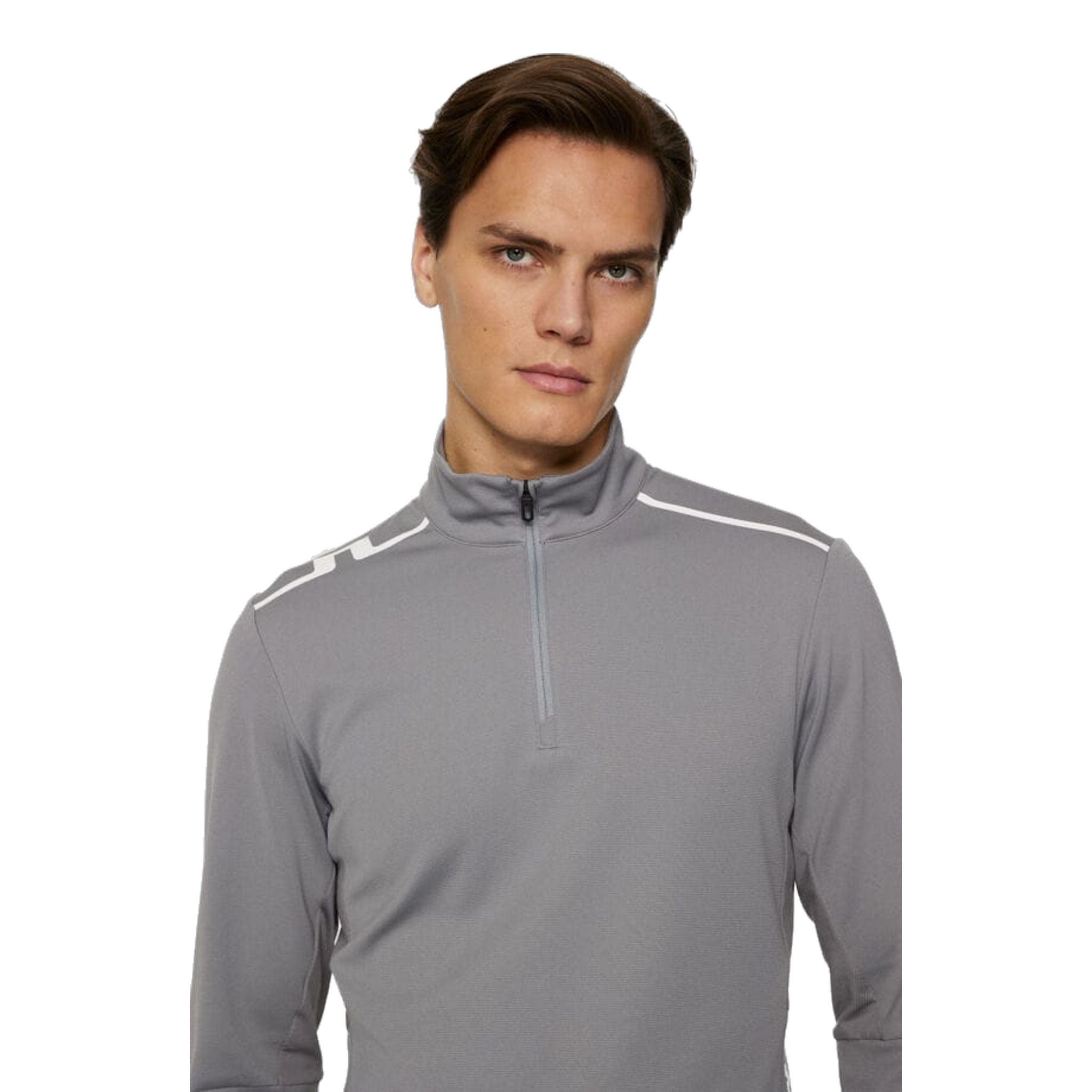 J. Lindeberg Leon Quarter Zip Couche intermédiaire Hommes