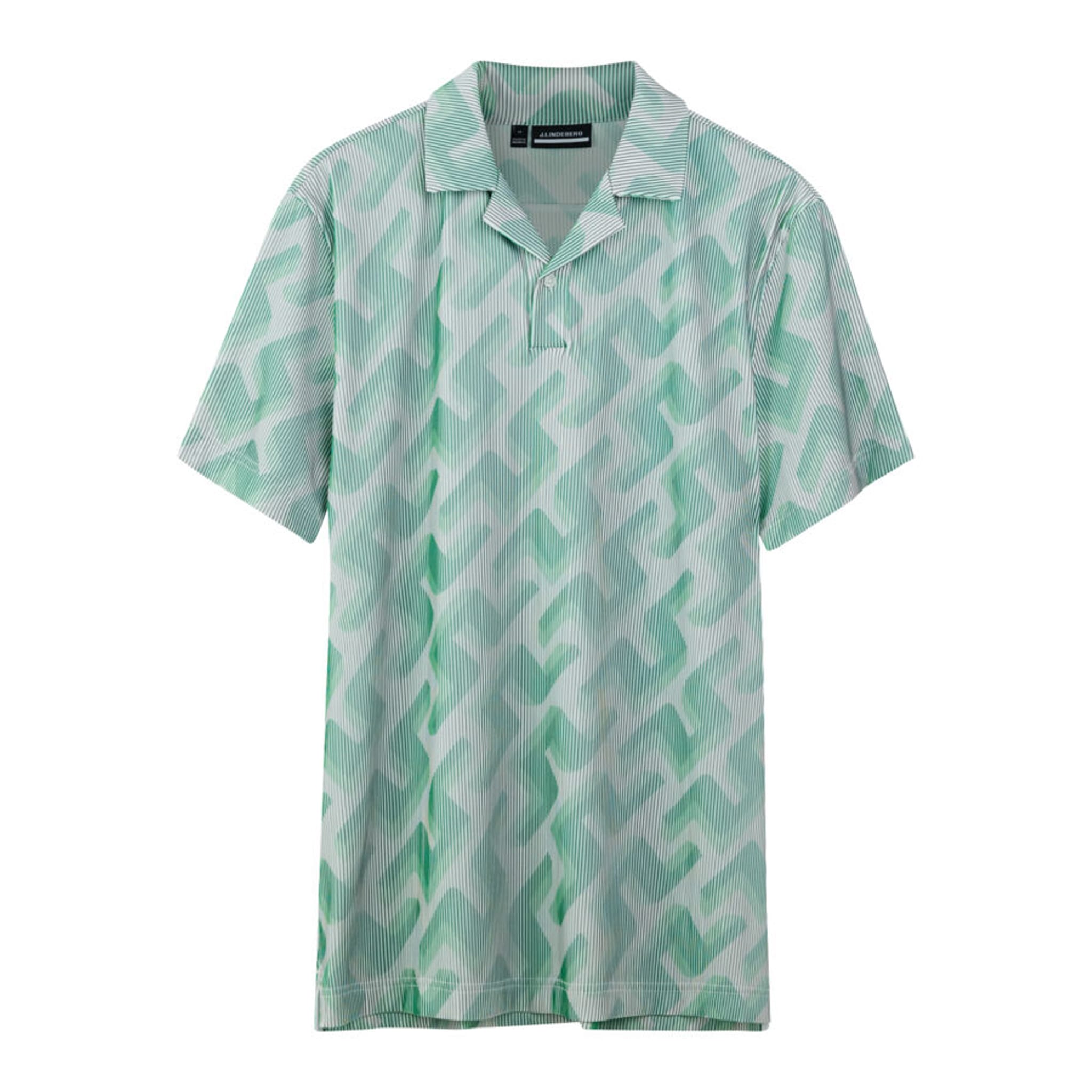 J. Lindeberg Polo 3D Bridge Monogramme Homme
