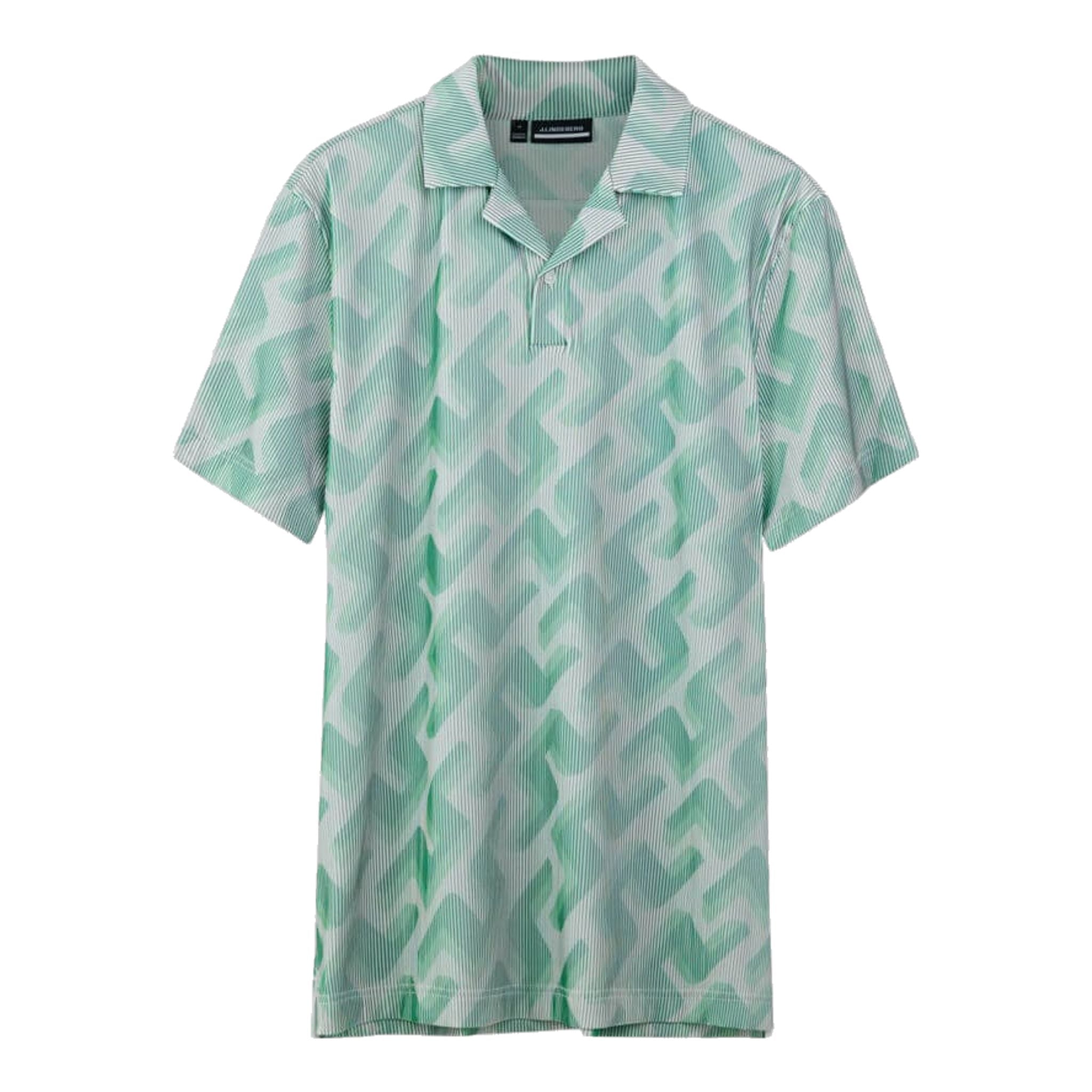 J. Lindeberg Polo 3D Bridge Monogramme Homme