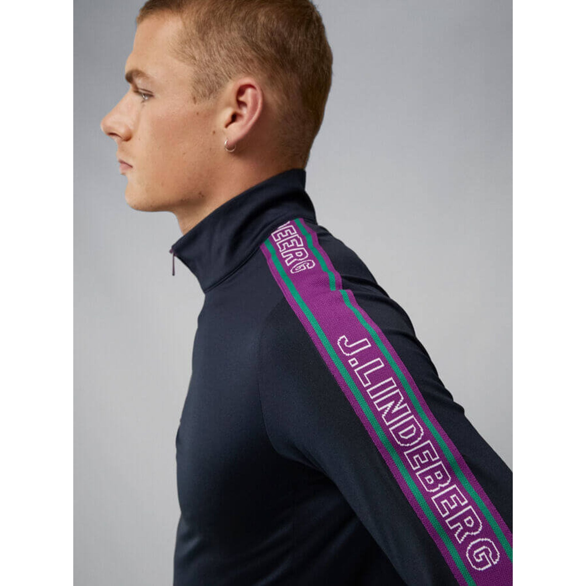 Couche intermédiaire de golf J. Lindeberg William pour hommes