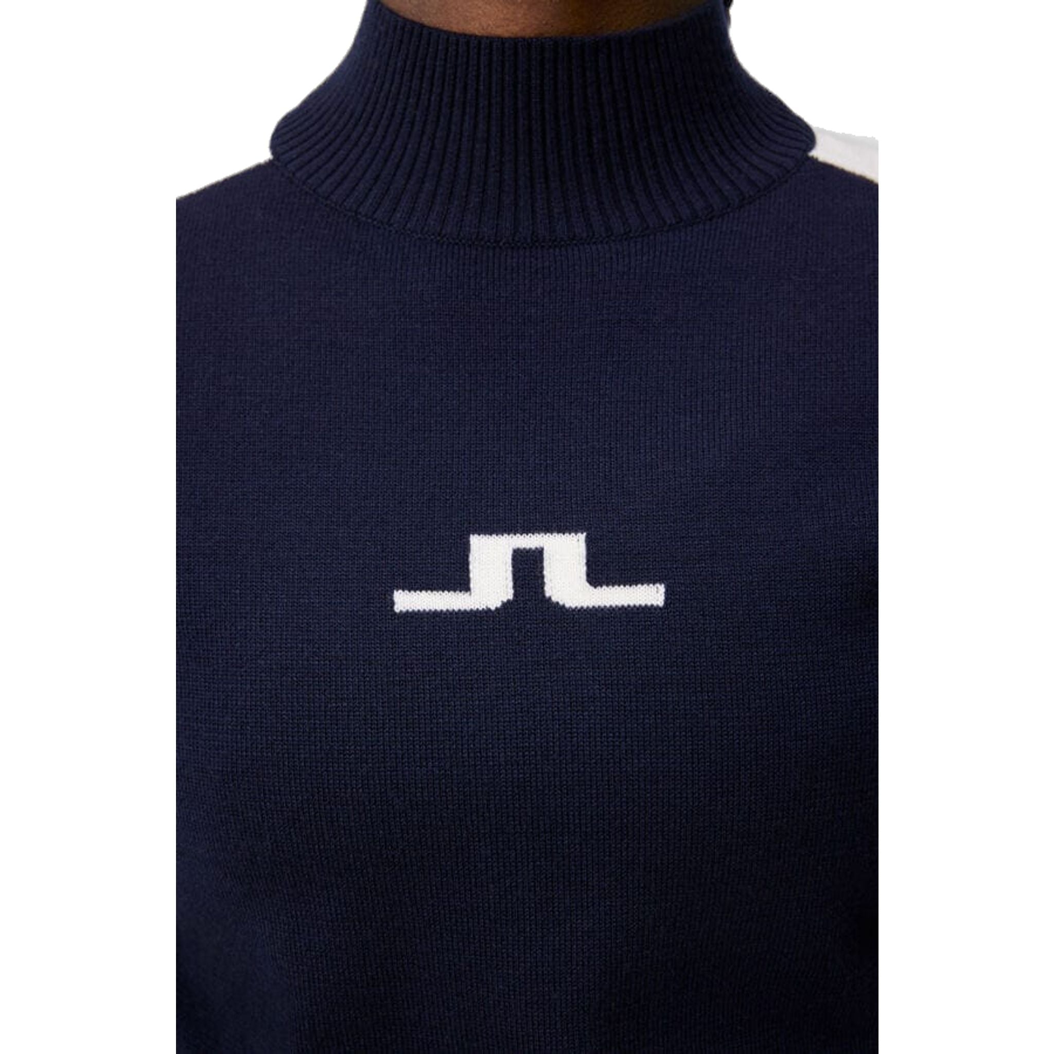 Pull en maille J. Lindeberg Adeline pour femme, bleu marine