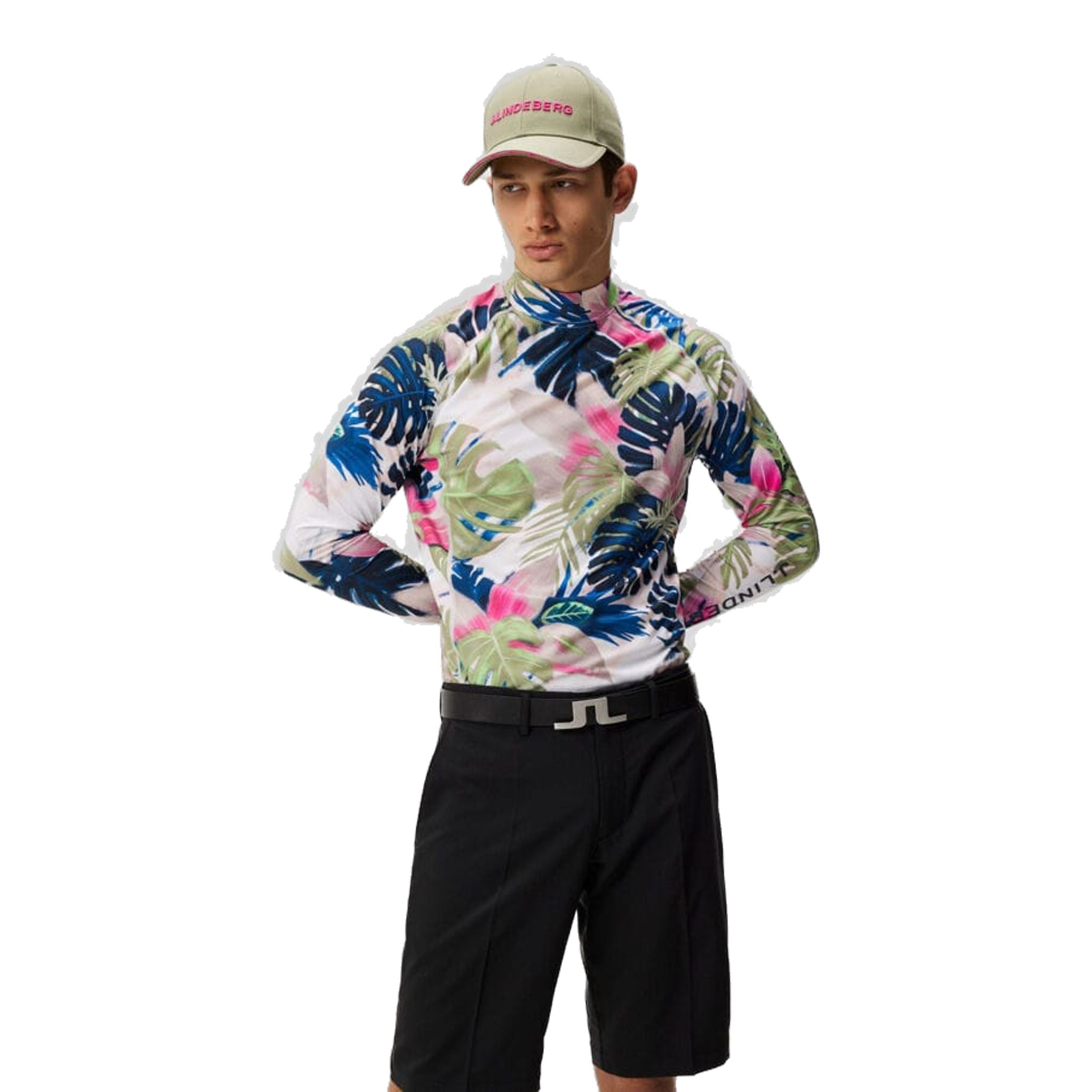 J. Lindeberg Aello Soft Compression Print Hommes