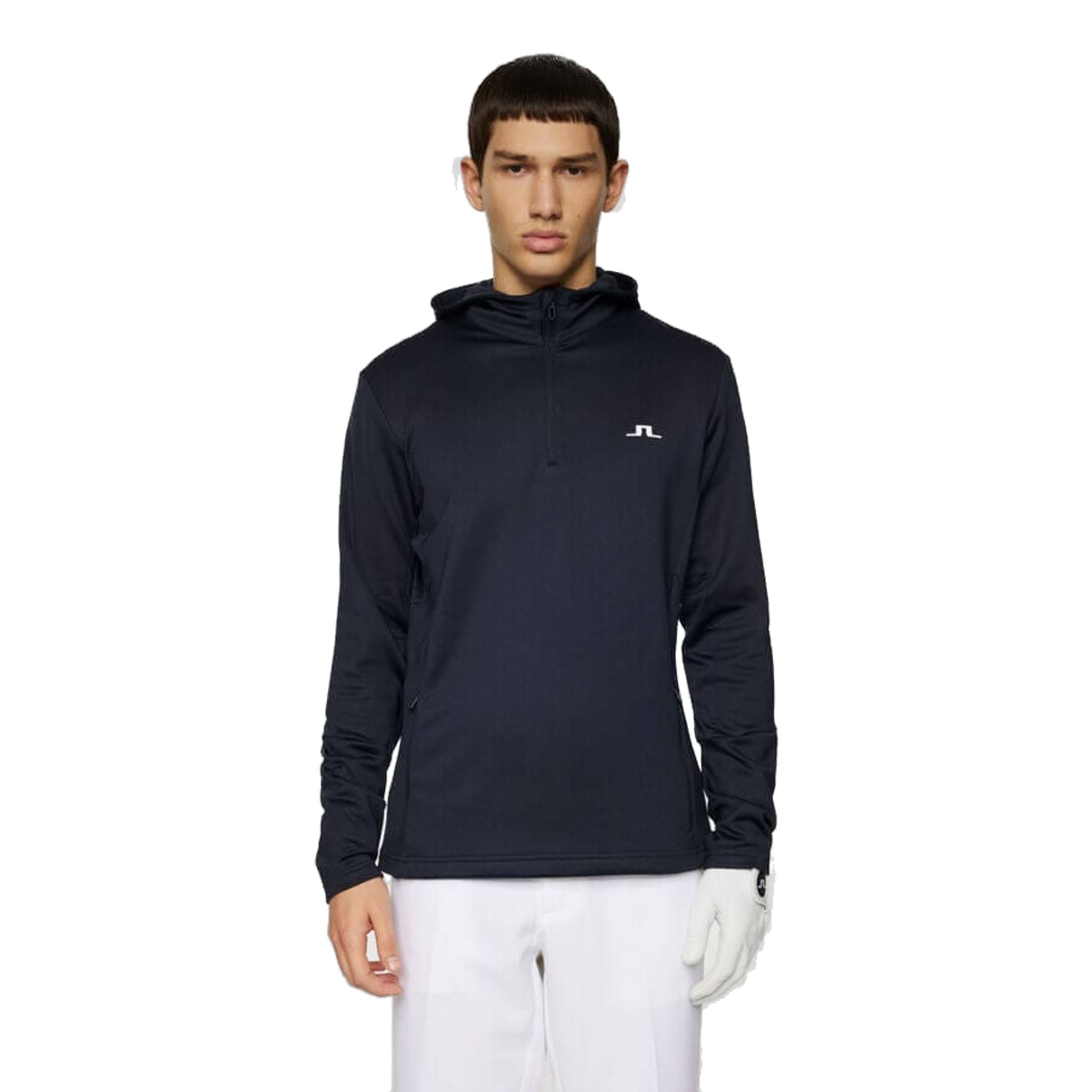 J. Lindeberg Aerial Quarter Zip Hood Homme
