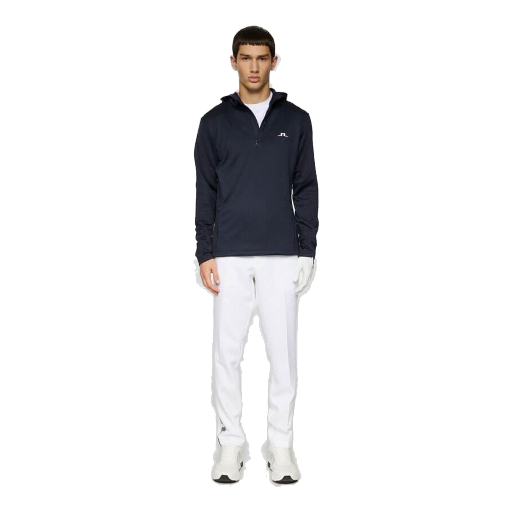 J. Lindeberg Aerial Quarter Zip Hood Homme
